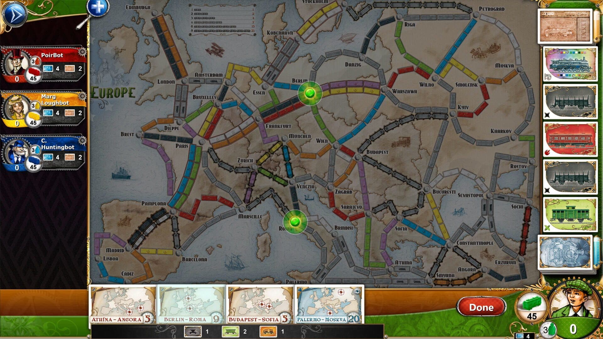 Ticket to Ride: Europe screenshot 4