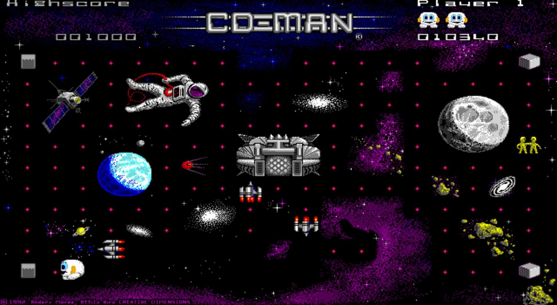CD-Man Version 2.0 screenshot 2
