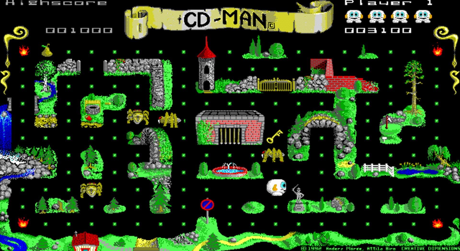 CD-Man Version 2.0 screenshot 3