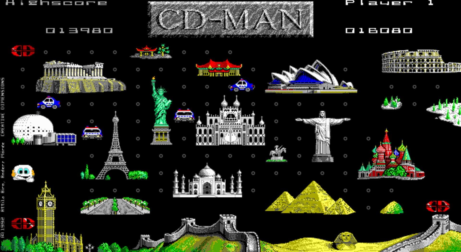 CD-Man Version 2.0 screenshot 5