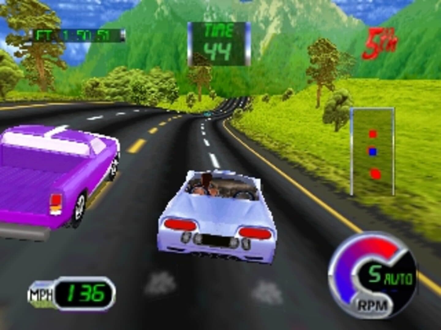 Cruis'n Exotica screenshot 2