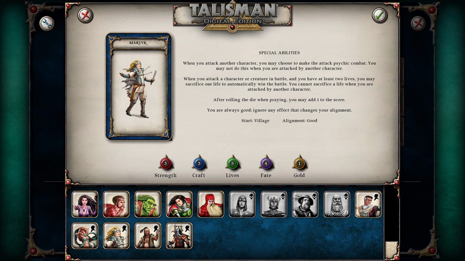 Talisman: Digital Edition - Martyr screenshot 4
