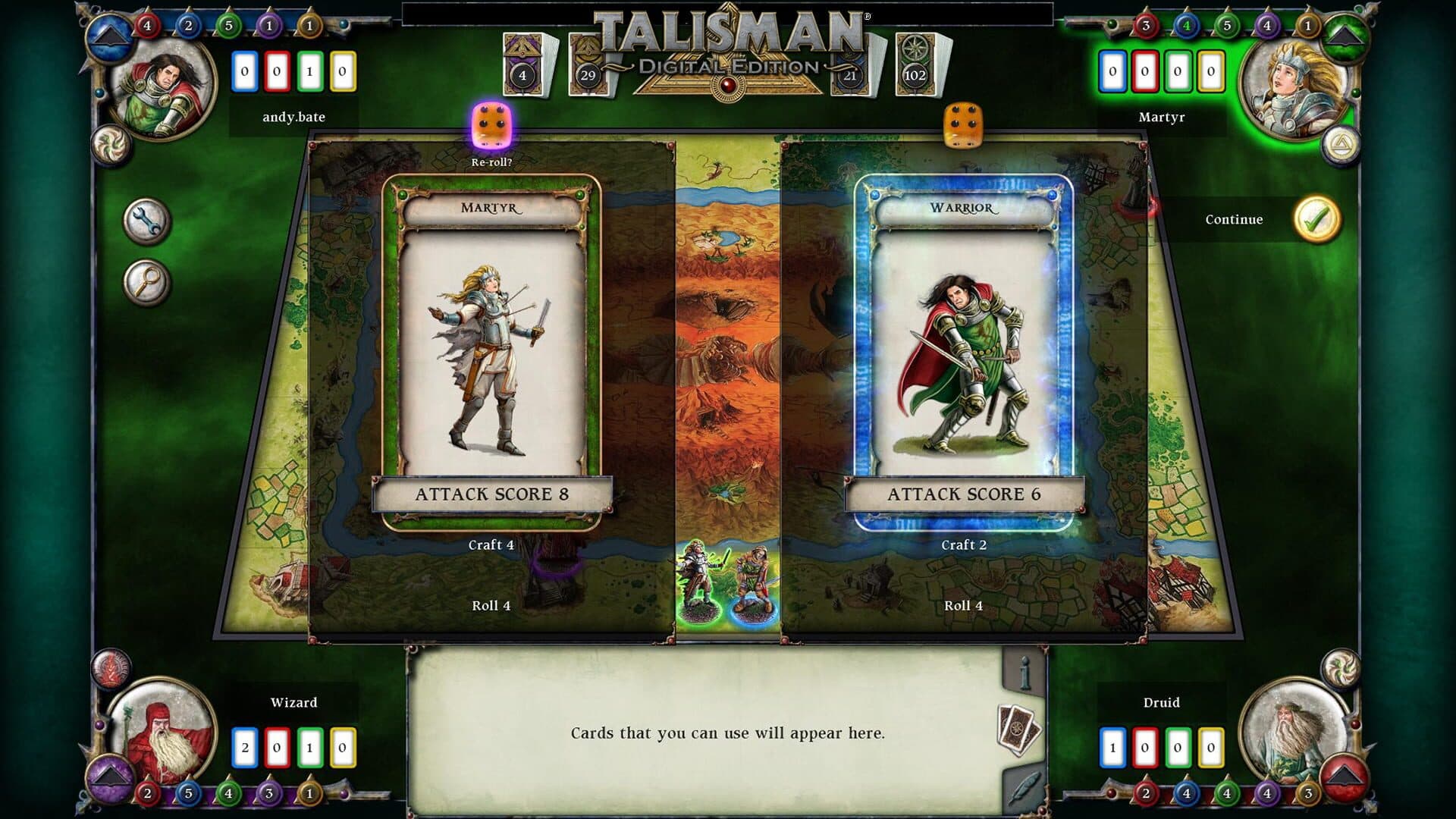 Talisman: Digital Edition - Martyr screenshot 2