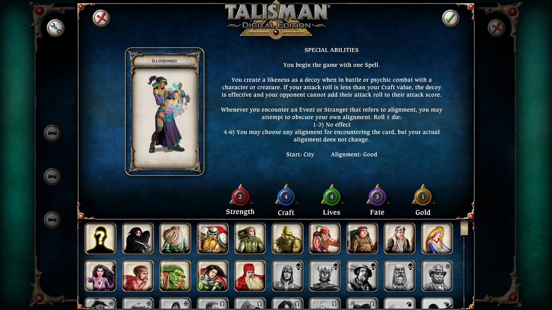 Talisman: Digital Edition - Illusionist screenshot 3