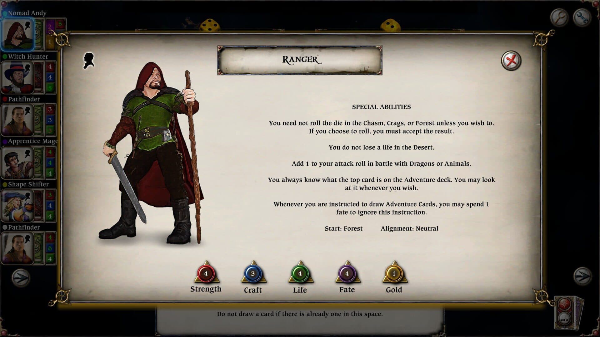 Talisman: Digital Edition - Ranger screenshot 1