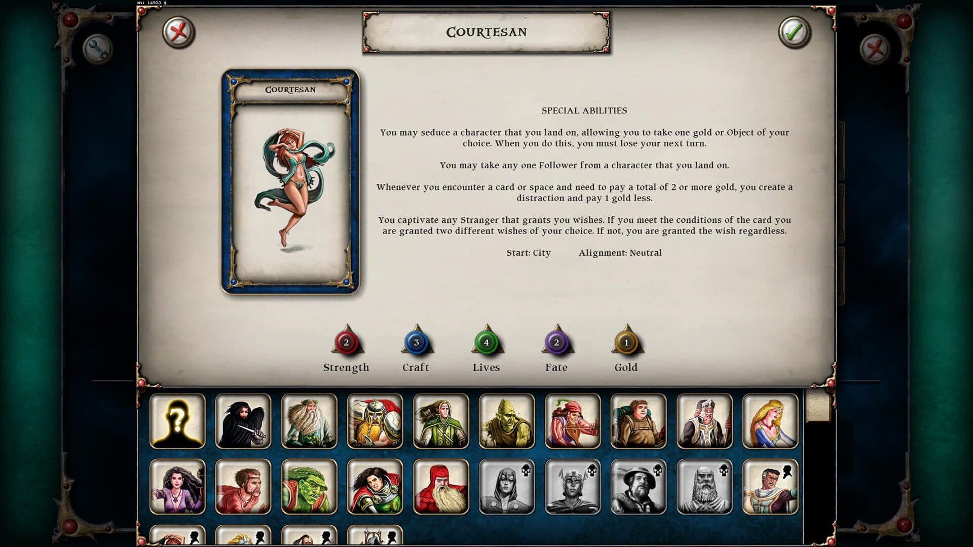 Talisman: Digital Edition - Courtesan screenshot 2
