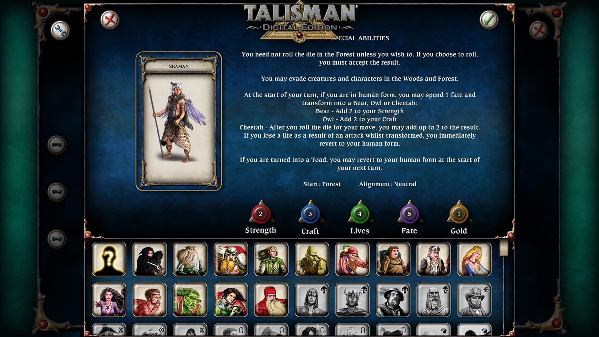 Talisman: Digital Edition - Shaman screenshot 5