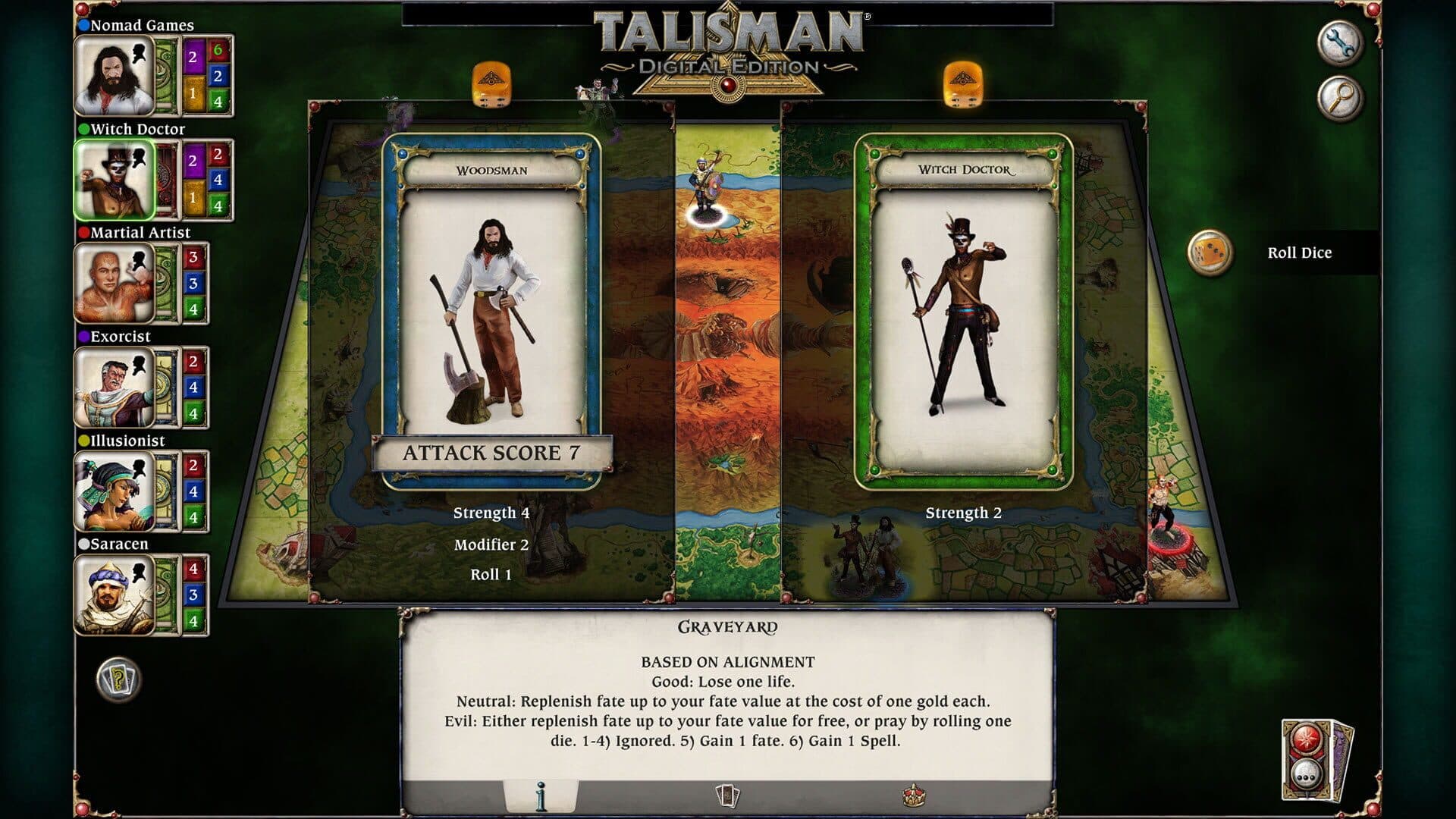 Talisman: Digital Edition - Woodsman screenshot 3