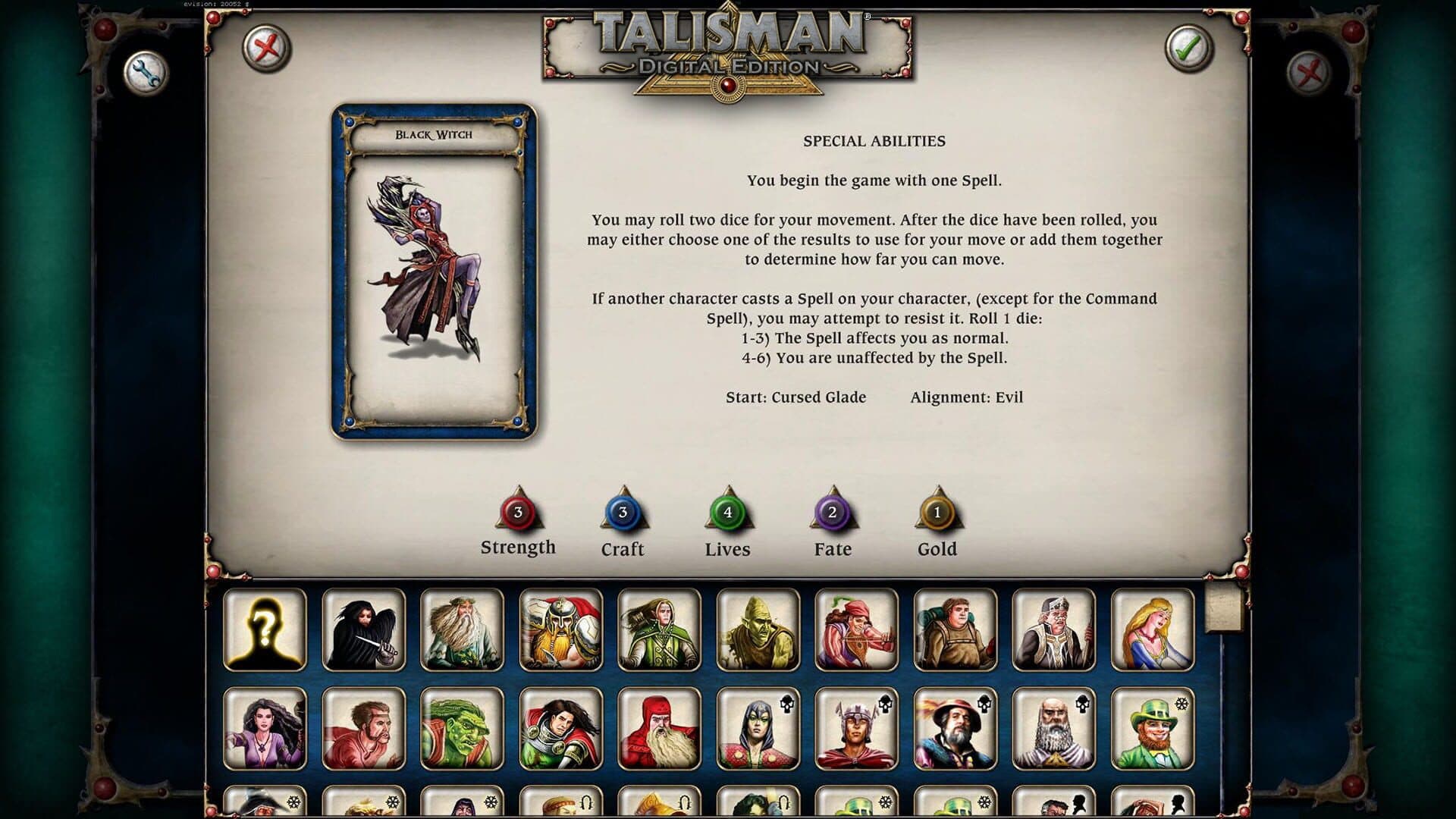 Talisman: Digital Edition - Black Witch screenshot 4