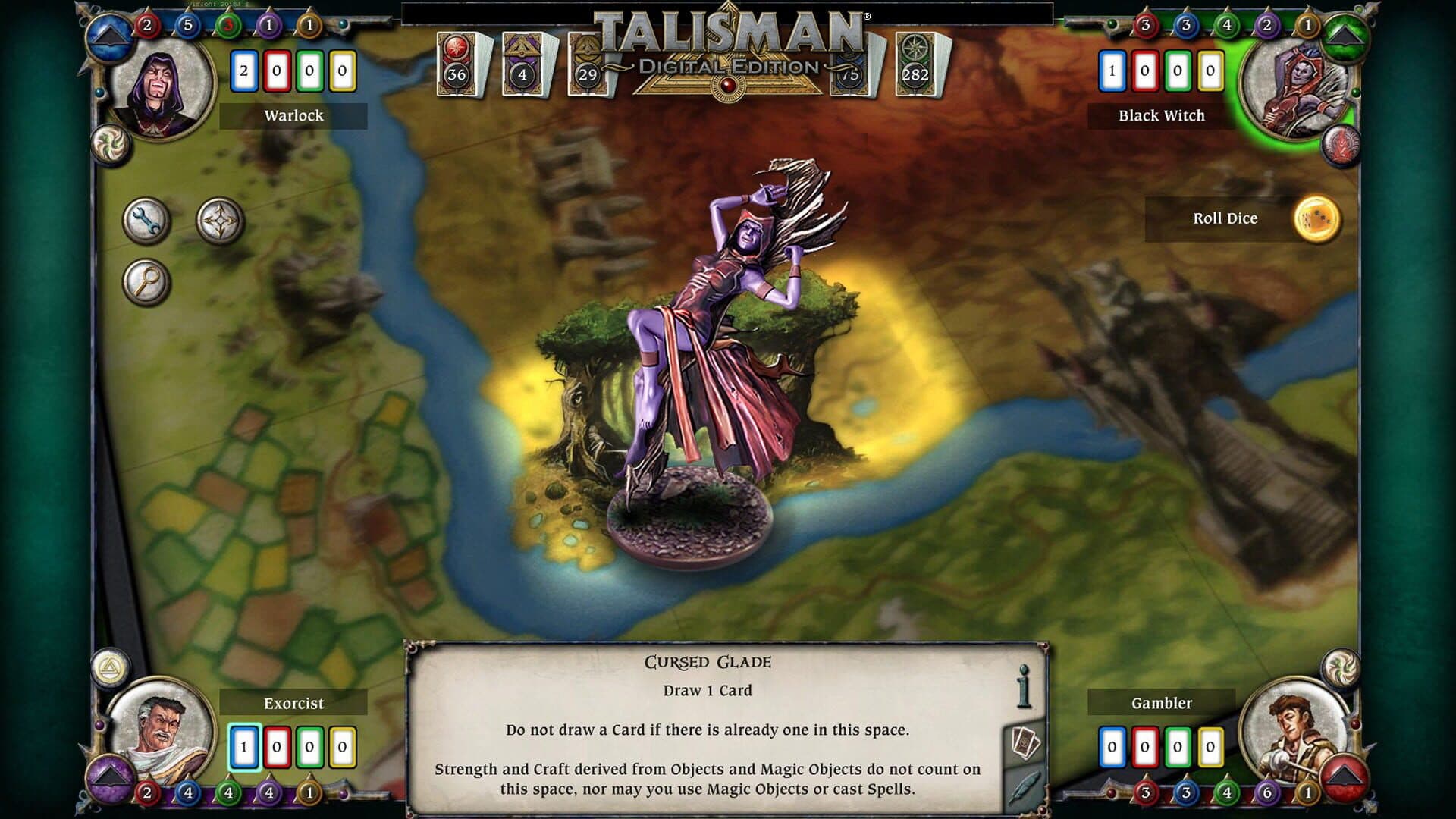 Talisman: Digital Edition - Black Witch screenshot 3