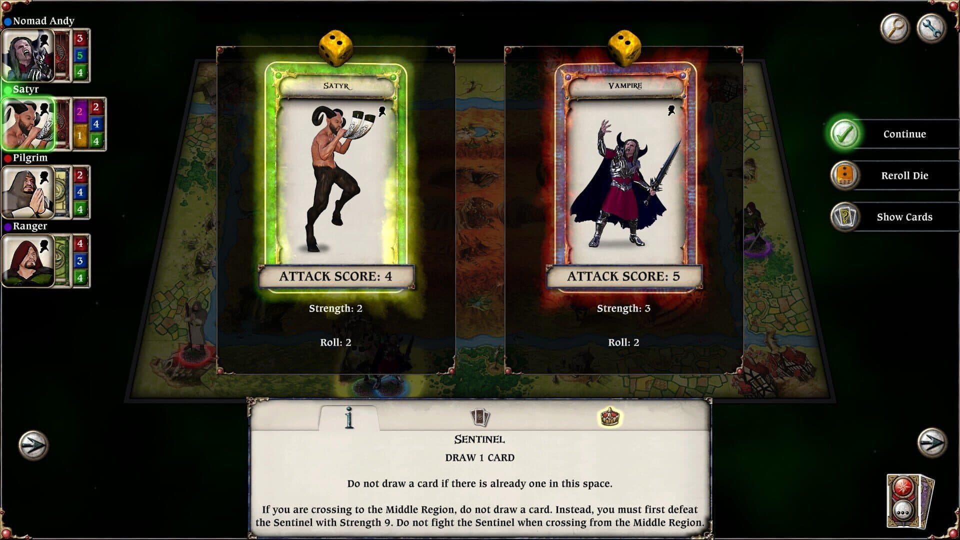 Talisman: Digital Edition - Satyr screenshot 1