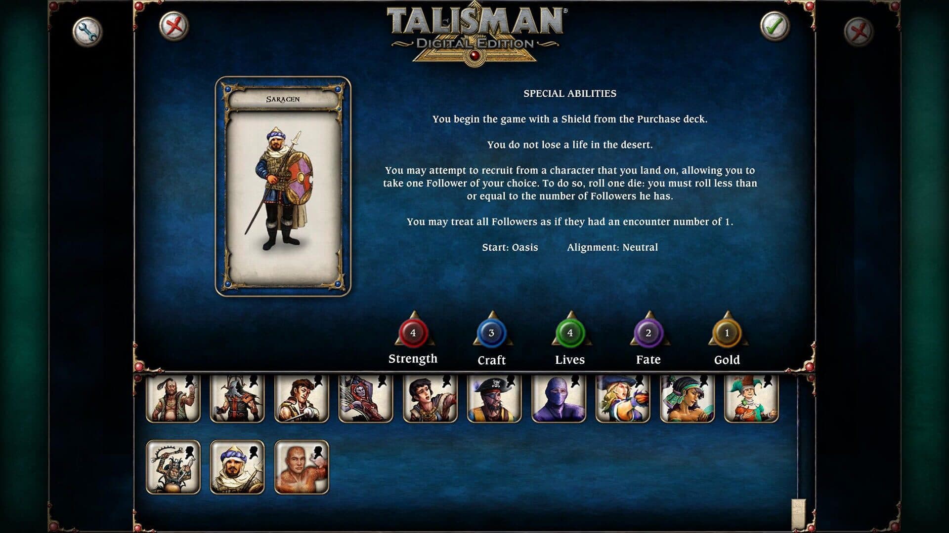 Talisman: Digital Edition - Saracen screenshot 5