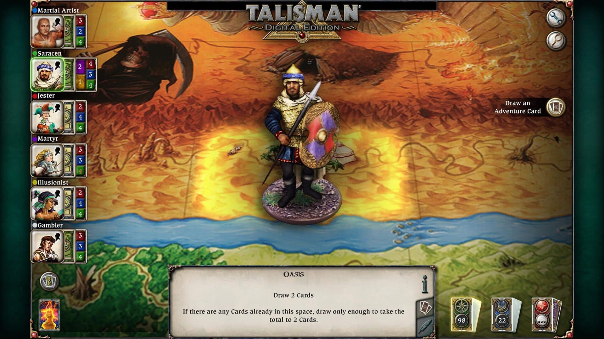 Talisman: Digital Edition - Saracen screenshot 3