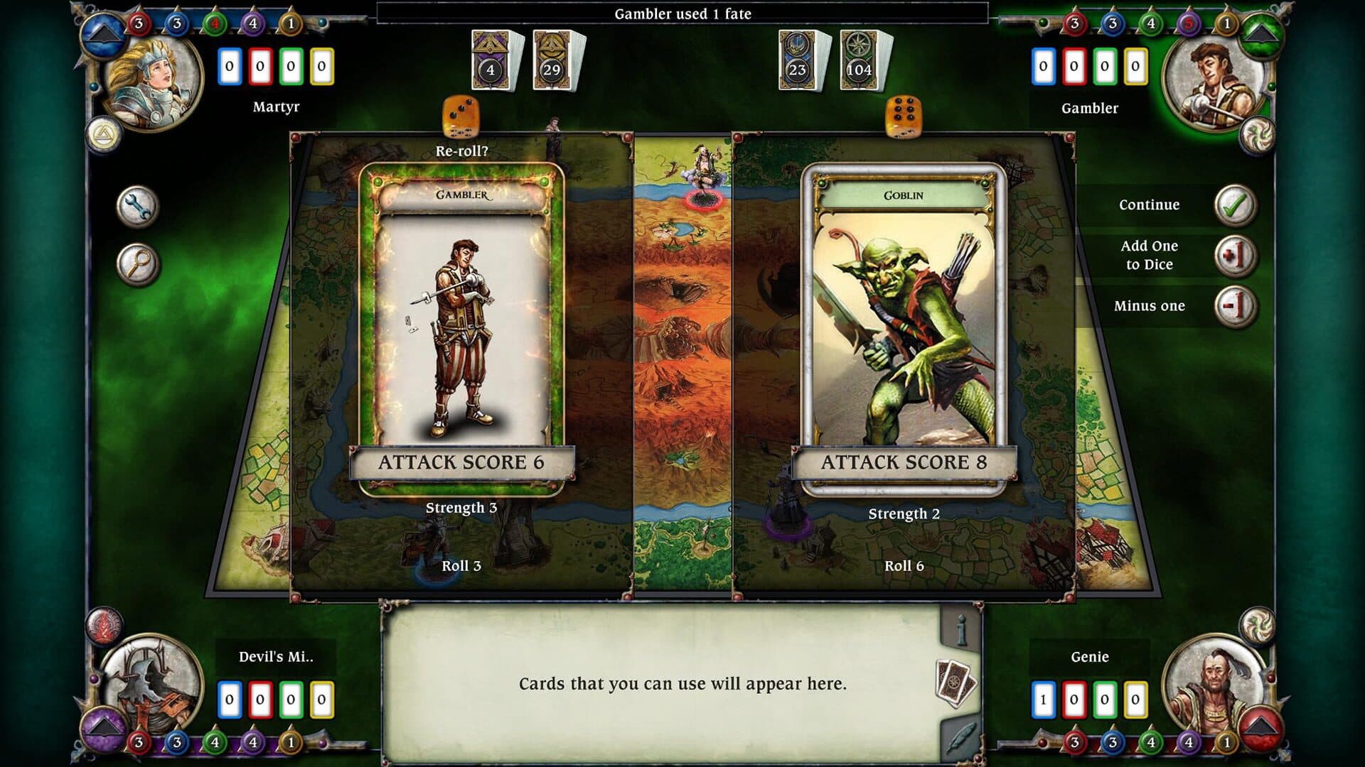 Talisman: Digital Edition - Gambler screenshot 2