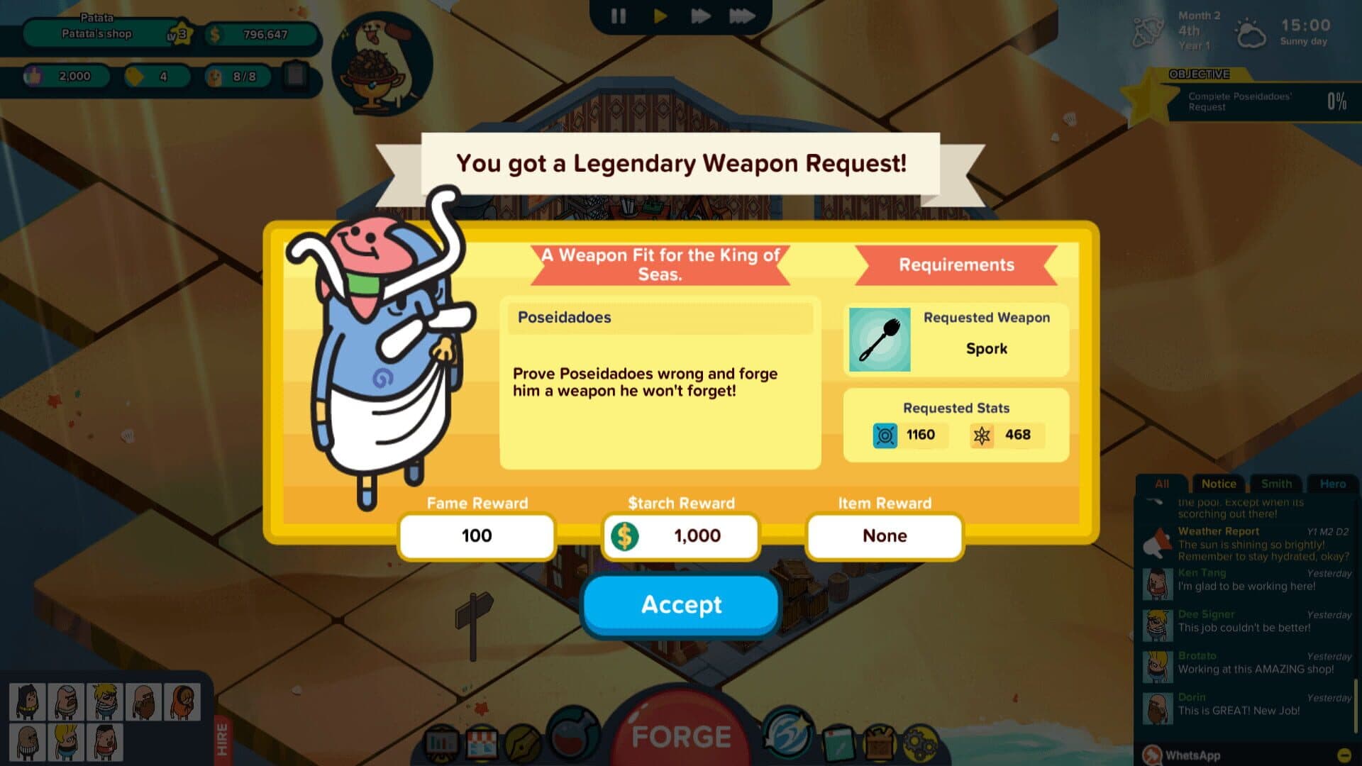 Holy Potatoes! A Weapon Shop?!: Spud Tales - Journey to Olympus screenshot 2