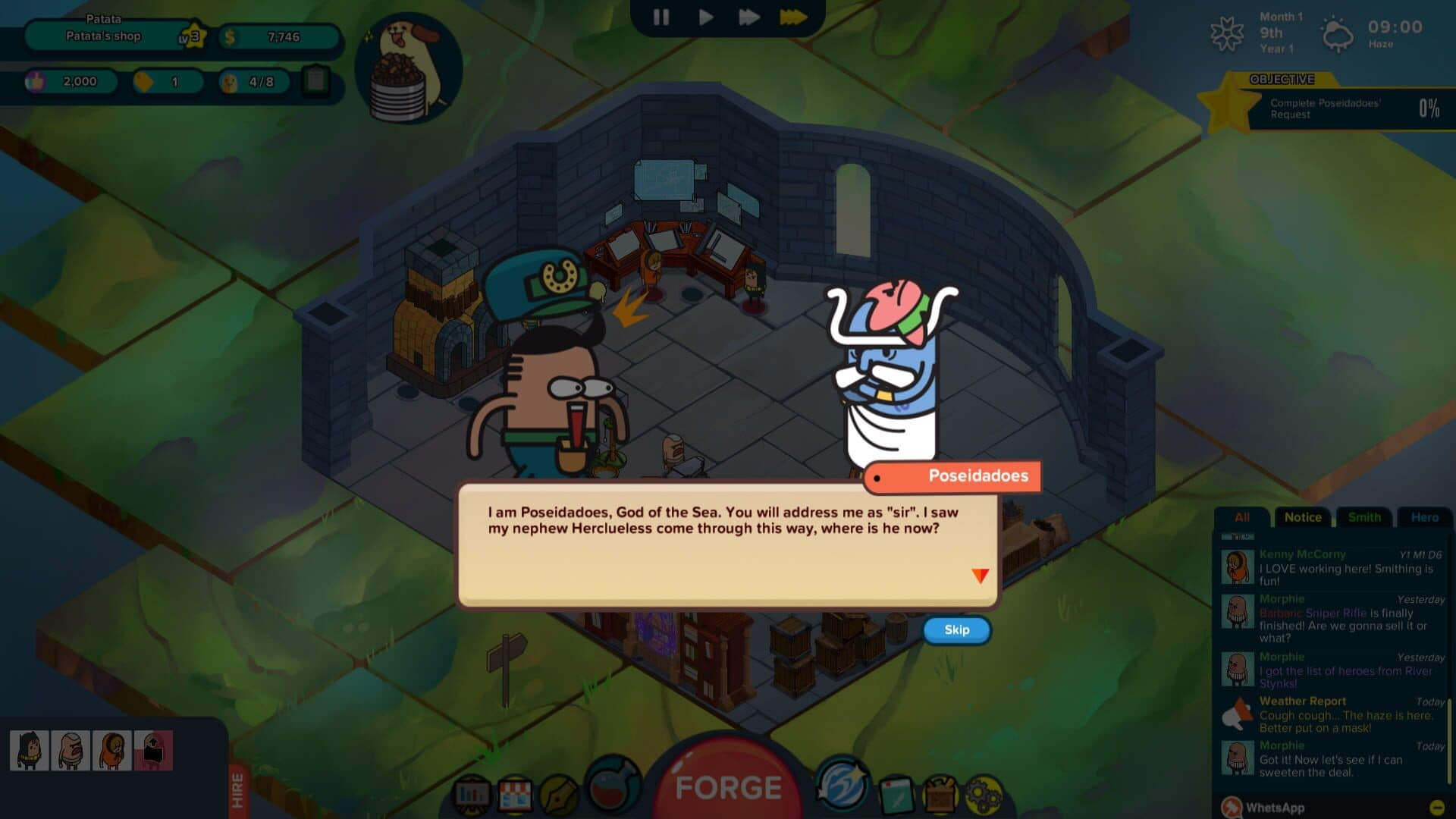 Holy Potatoes! A Weapon Shop?!: Spud Tales - Journey to Olympus screenshot 7