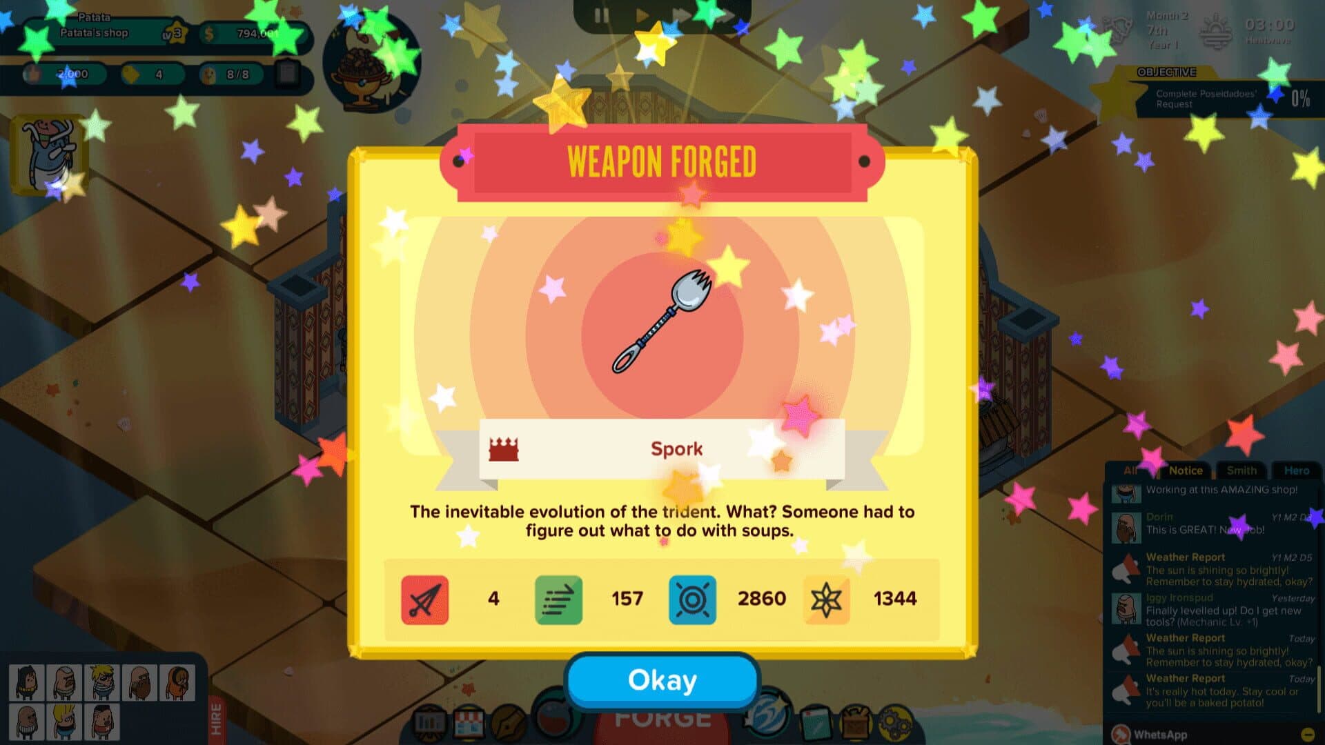 Holy Potatoes! A Weapon Shop?!: Spud Tales - Journey to Olympus screenshot 8