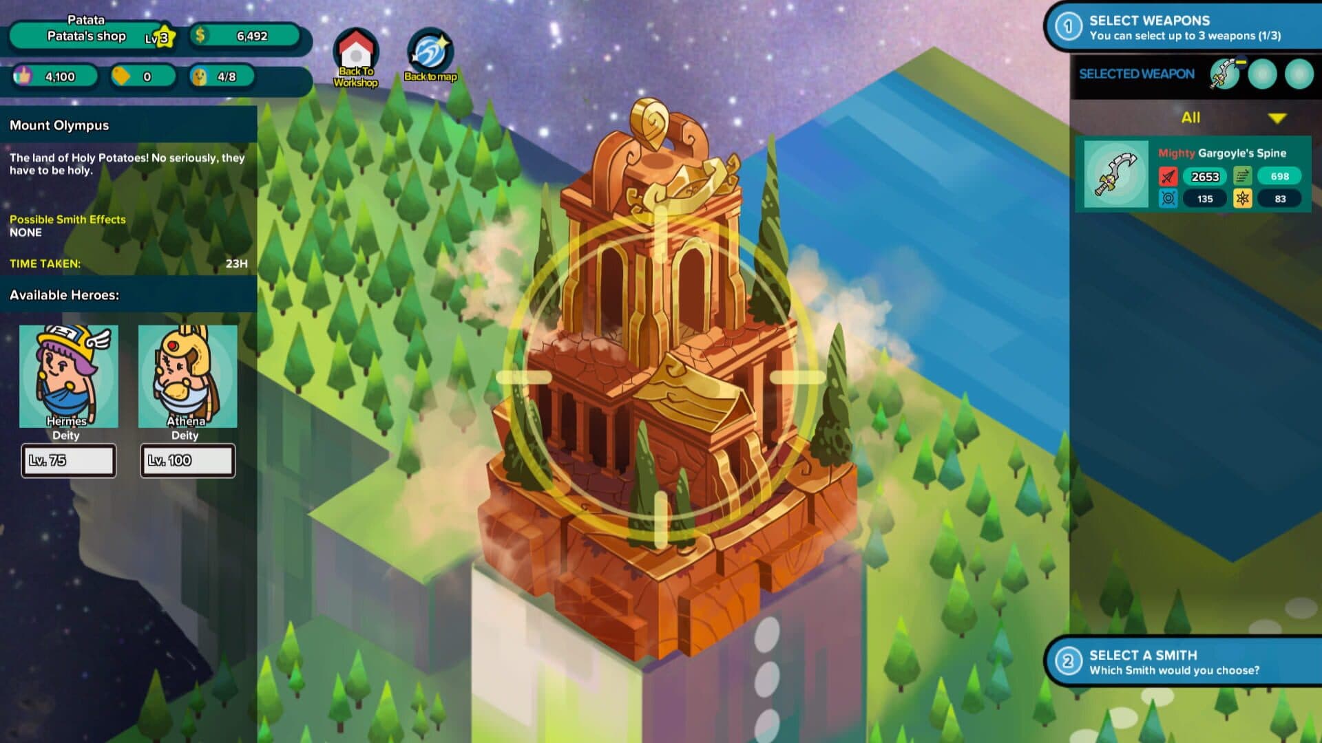 Holy Potatoes! A Weapon Shop?!: Spud Tales - Journey to Olympus screenshot 9