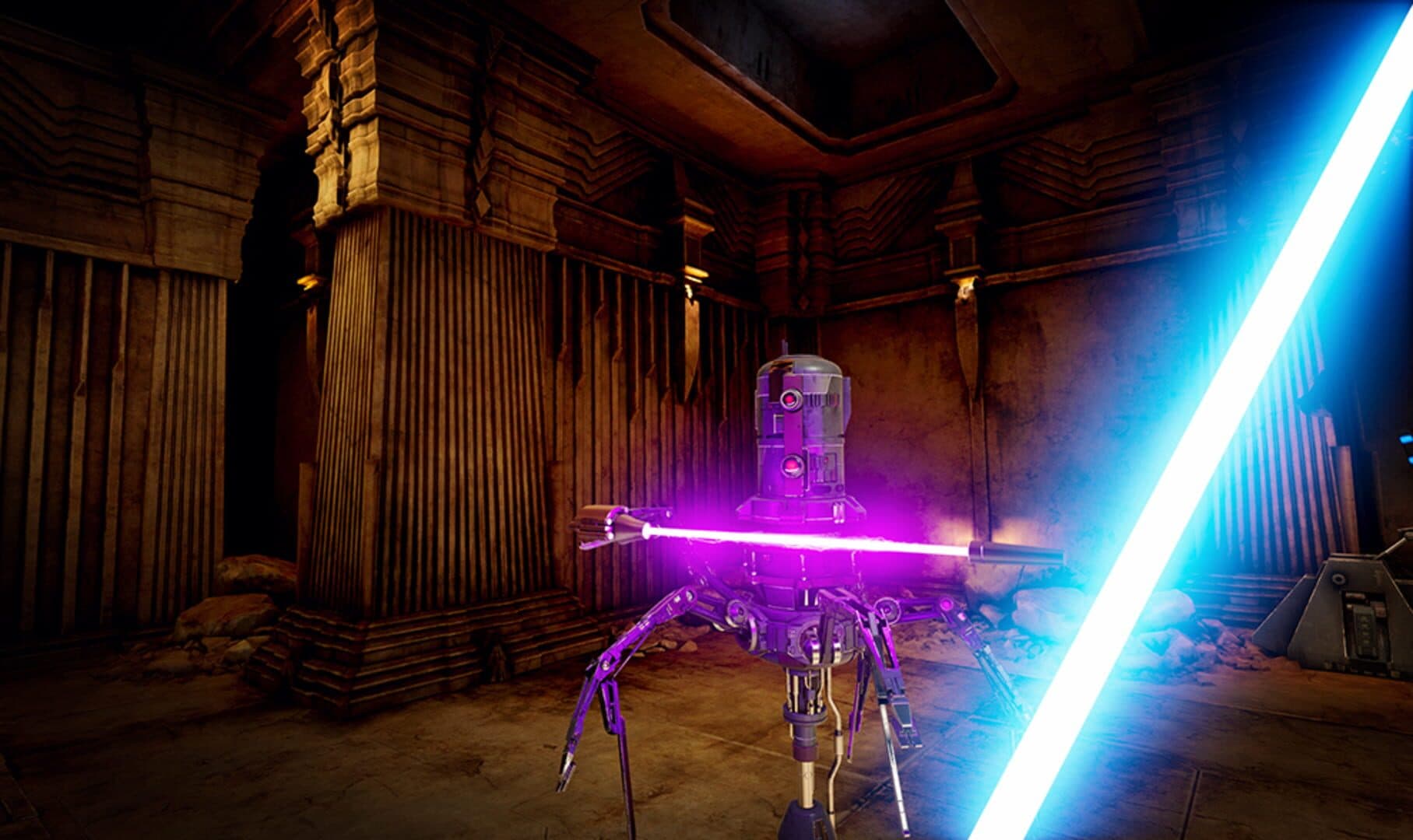 Vader Immortal: Lightsaber Dojo - A Star Wars VR Experience screenshot 1