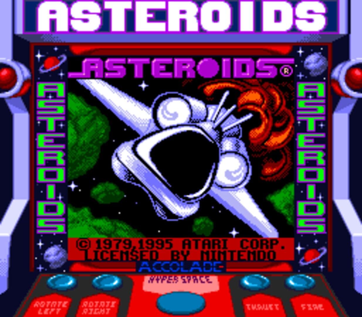 Arcade Classic No. 1: Asteroids / Missile Command screenshot 8