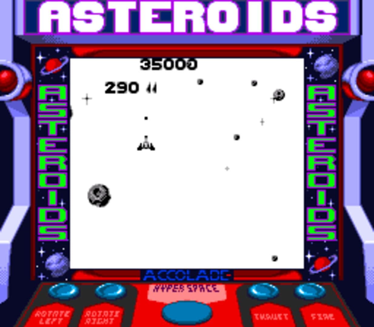 Arcade Classic No. 1: Asteroids / Missile Command screenshot 9
