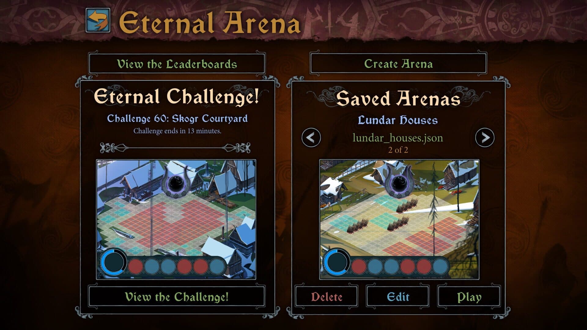 The Banner Saga 3: Eternal Arena screenshot 2