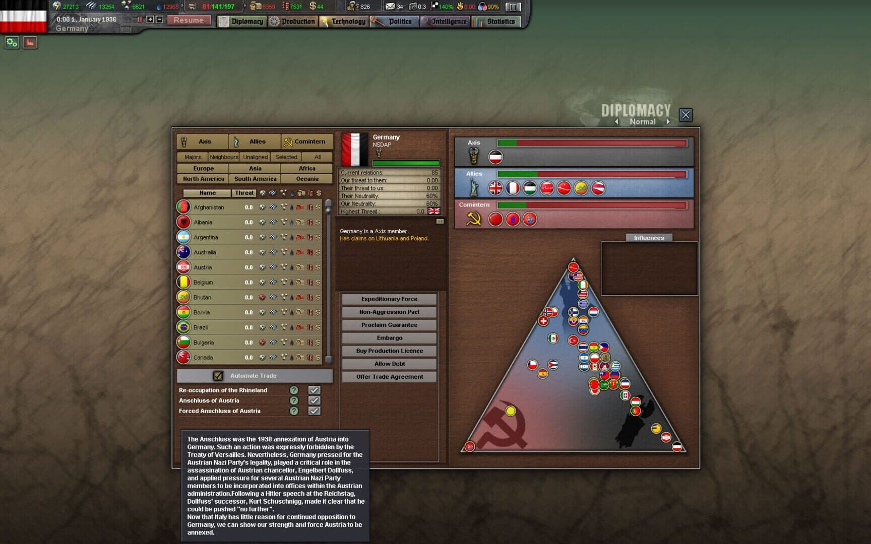 Hearts of Iron III: Semper Fi - Dies Irae Götterdämmerung screenshot 1