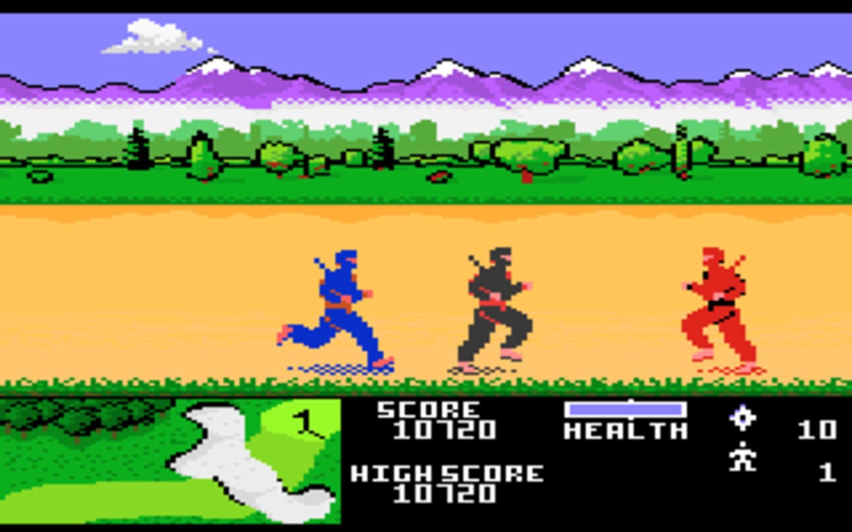 Ninja Golf screenshot 1