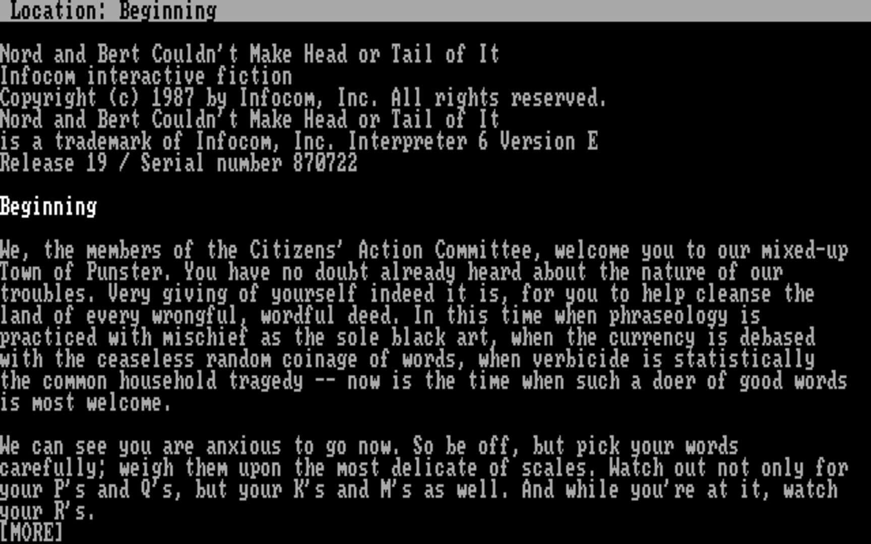 Nord and Bert Couldn't Make Head or Tail of It screenshot 1