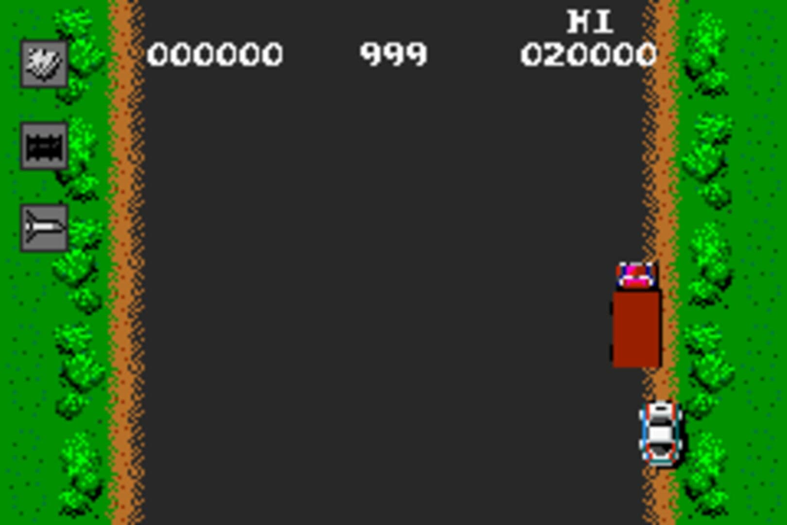 Spy Hunter / Super Sprint screenshot 1
