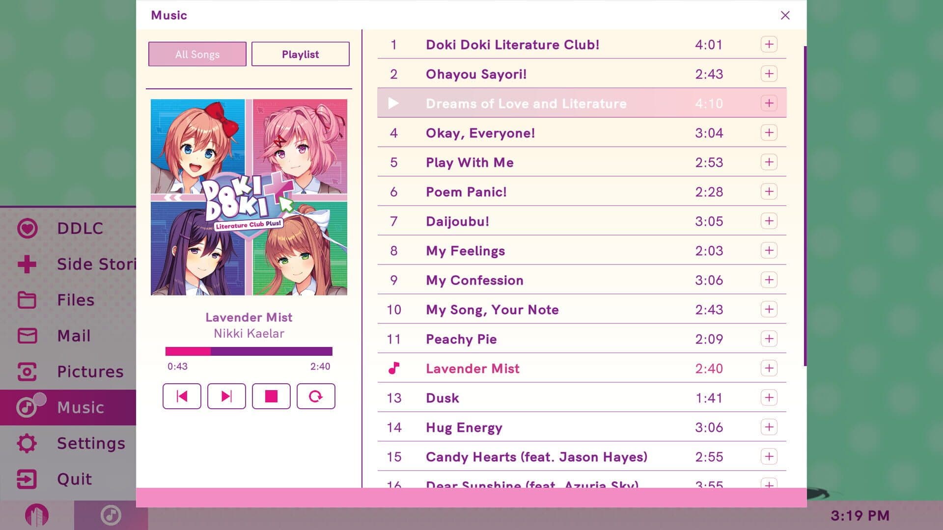 Doki Doki Literature Club Plus! screenshot 7