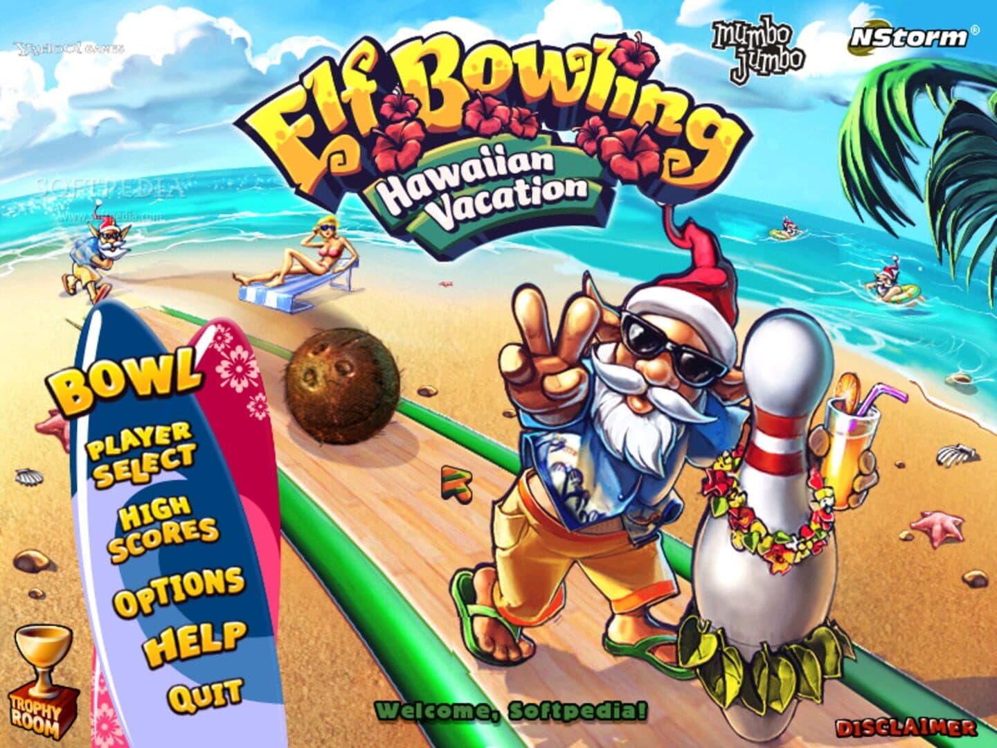 Elf Bowling: Hawaiian Vacation screenshot 5