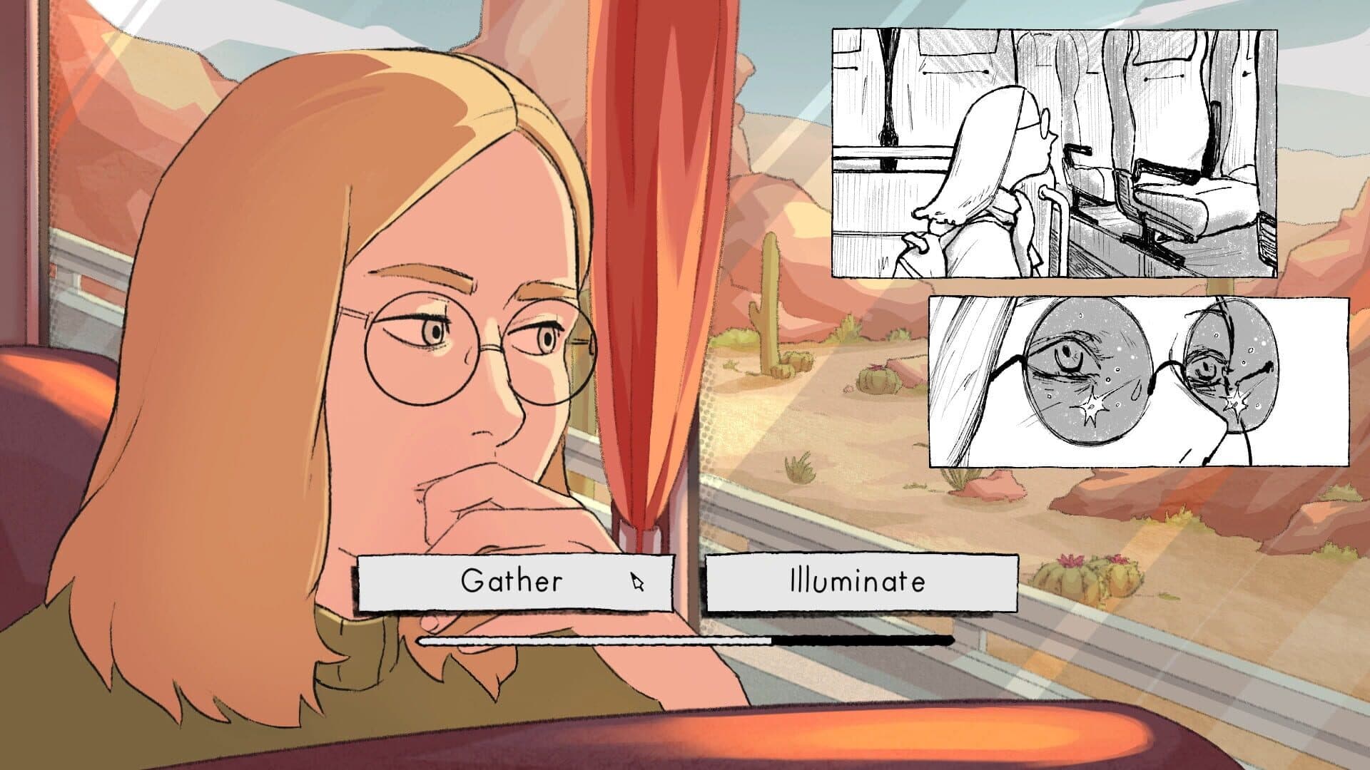 A Sketchbook About Her Sun screenshot 1