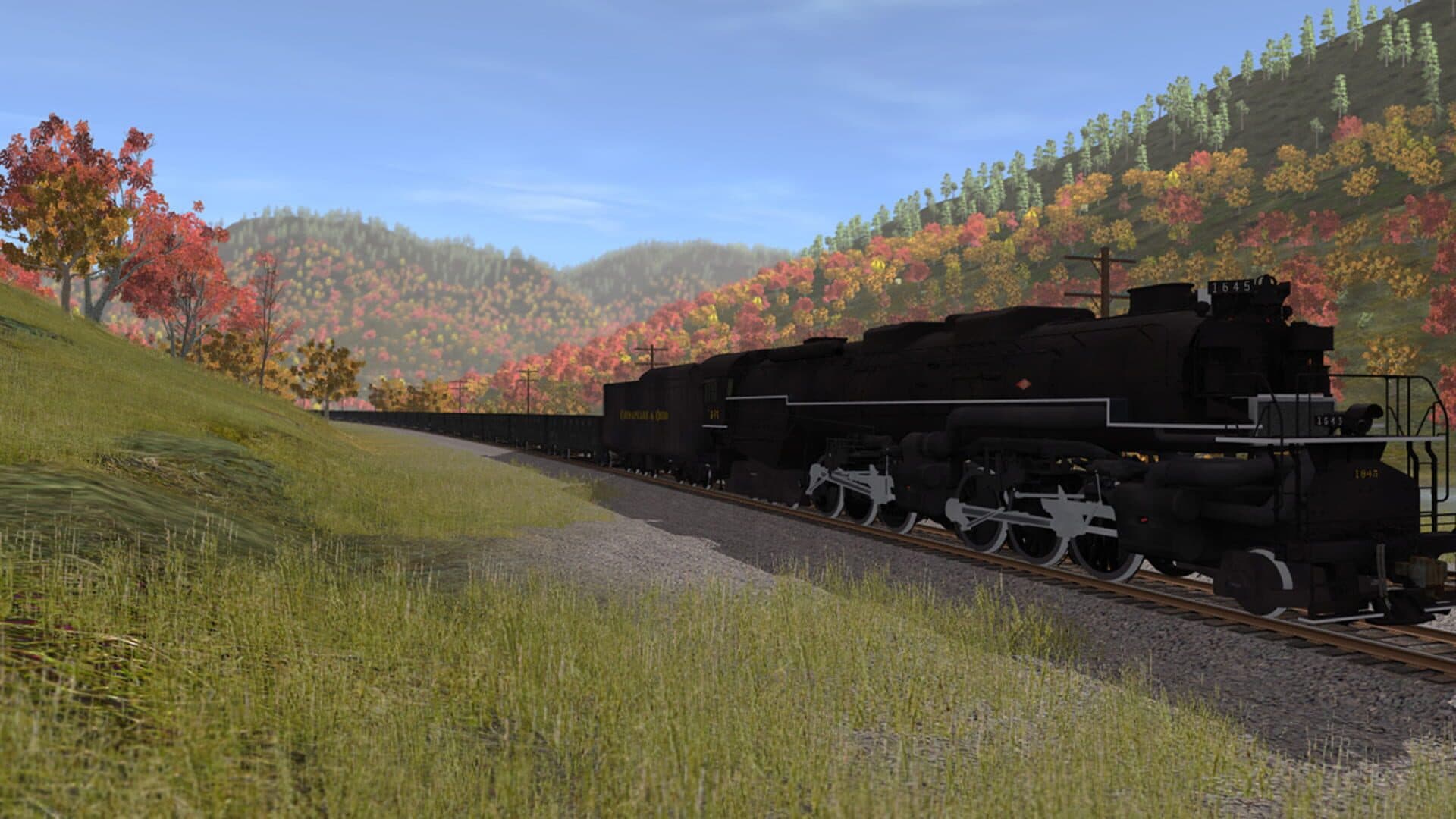 Trainz Railroad Simulator 2019: C&O 2-6-6-6 H8 - New River Mining Coal Run screenshot 14