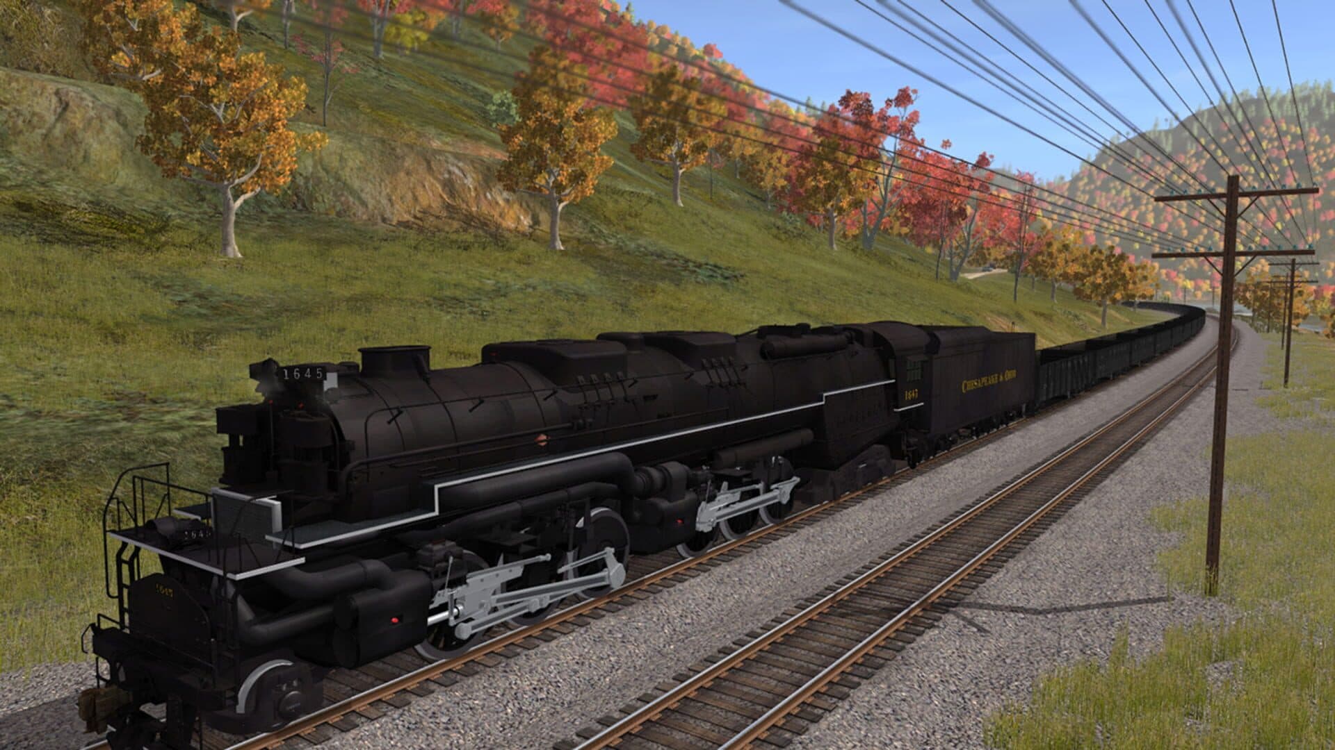 Trainz Railroad Simulator 2019: C&O 2-6-6-6 H8 - New River Mining Coal Run screenshot 8
