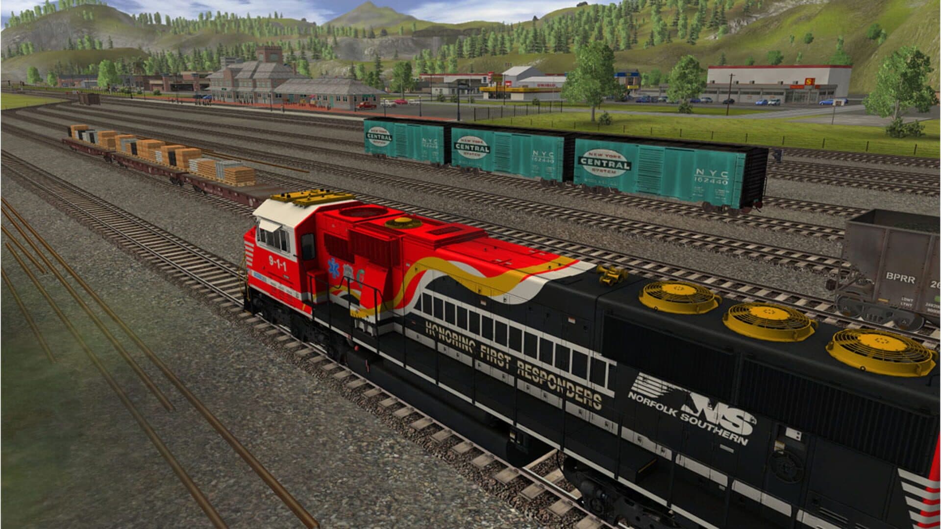 Trainz Railroad Simulator 2019: NS SD60E First Responders screenshot 7