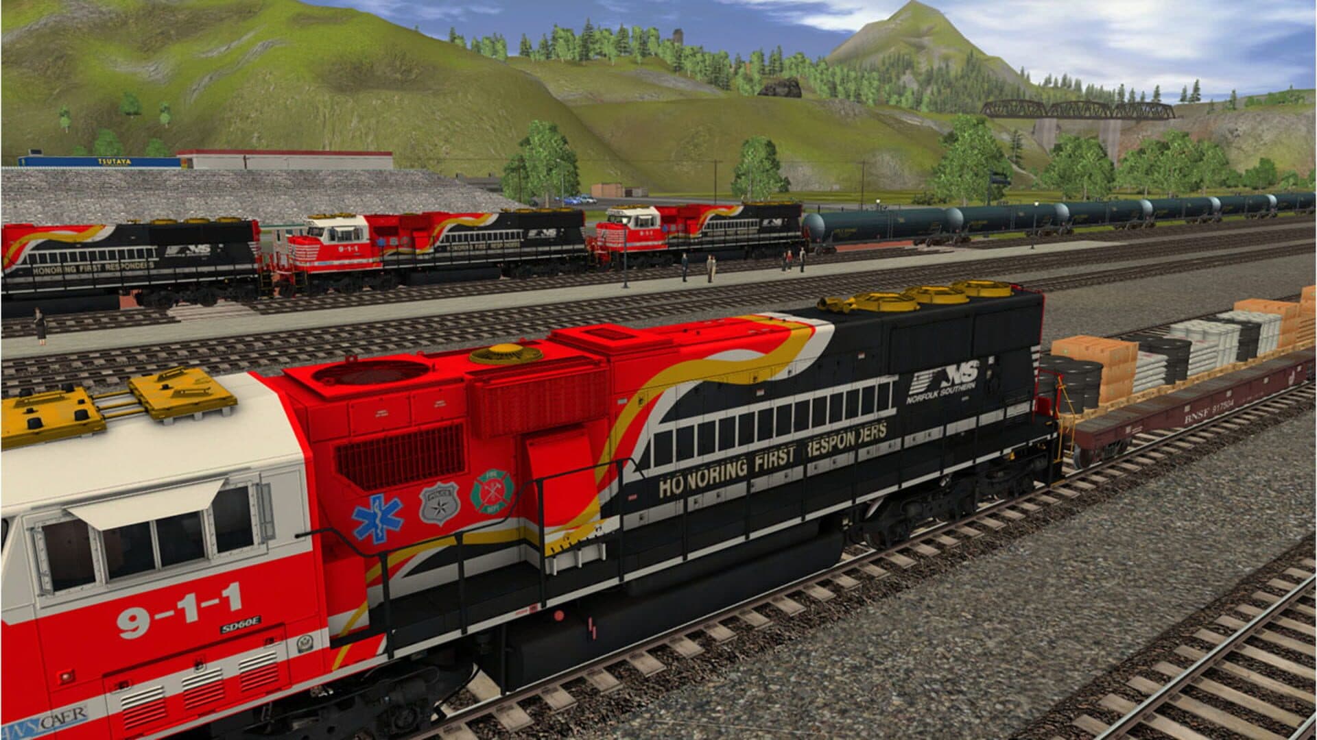 Trainz Railroad Simulator 2019: NS SD60E First Responders screenshot 9