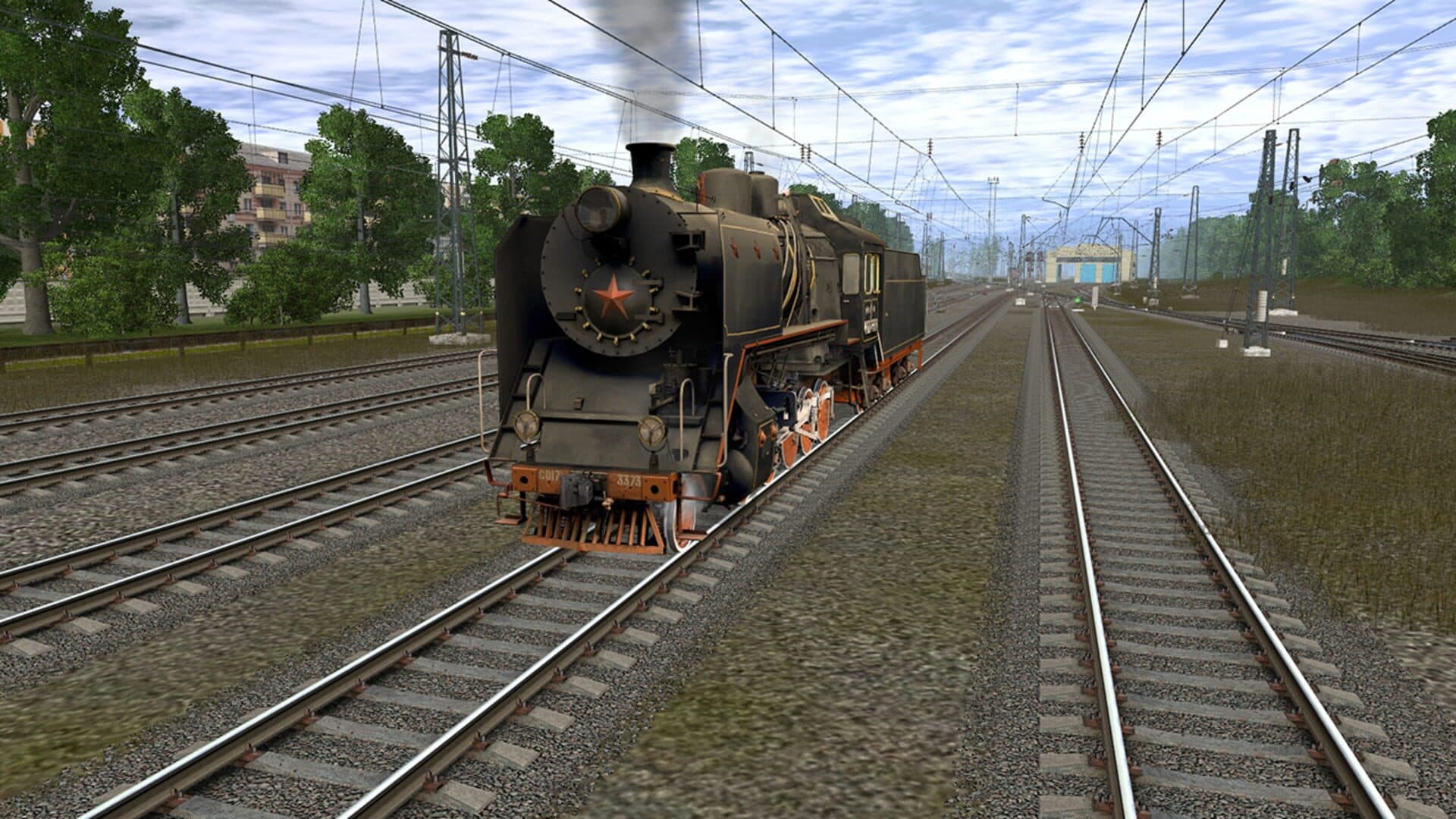 Trainz Railroad Simulator 2019: CO17-3373 Russian Loco and Tender screenshot 4
