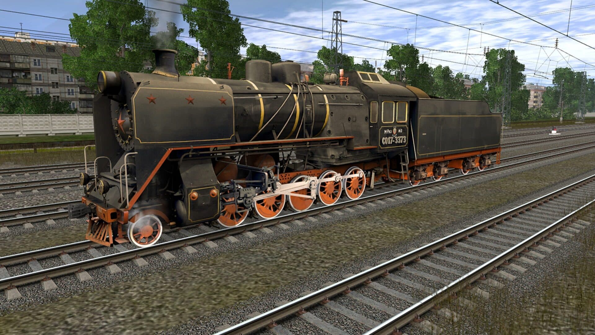 Trainz Railroad Simulator 2019: CO17-3373 Russian Loco and Tender screenshot 3