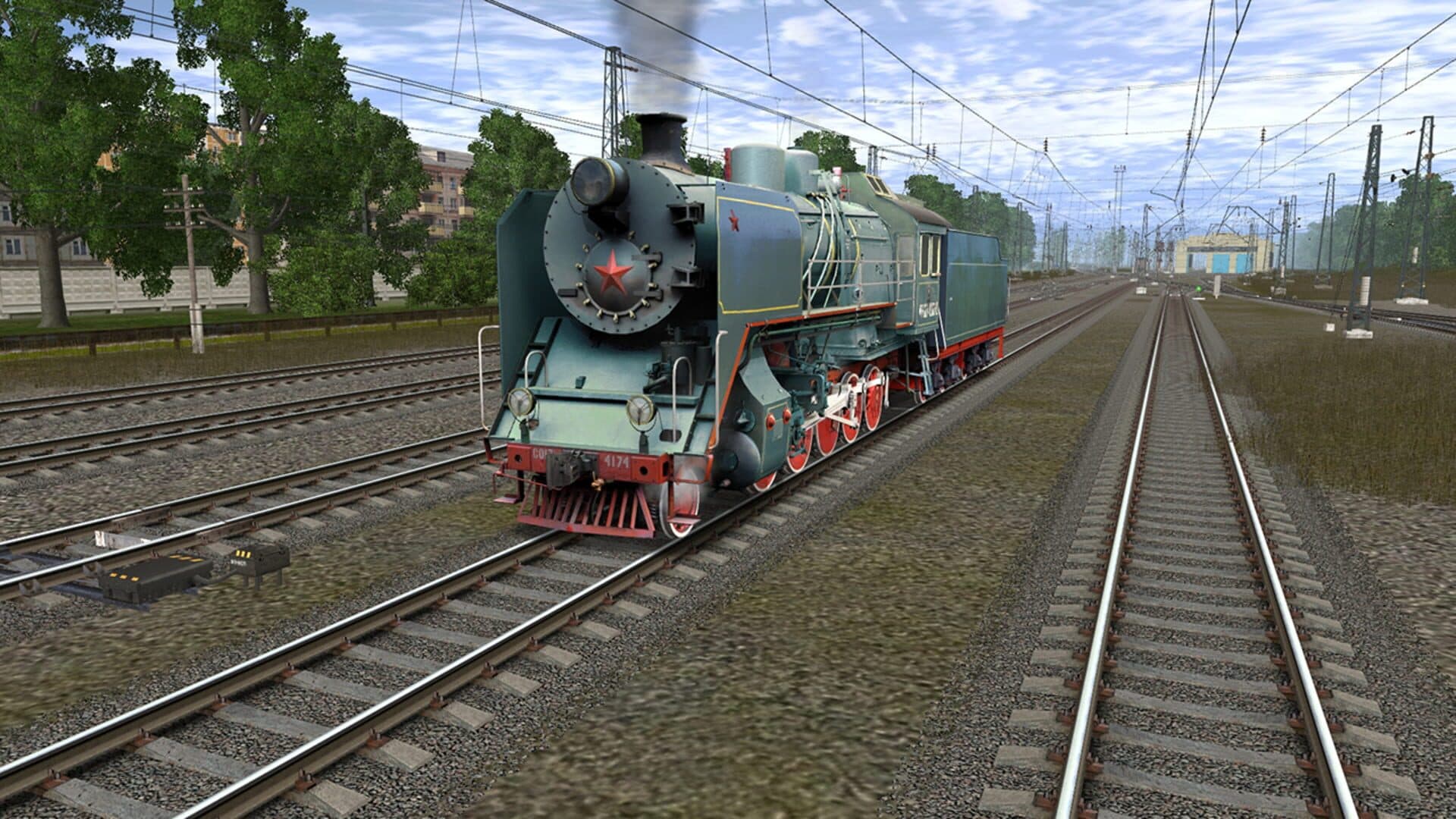 Trainz Railroad Simulator 2019: CO17-4174 Russian Loco and Tender screenshot 2