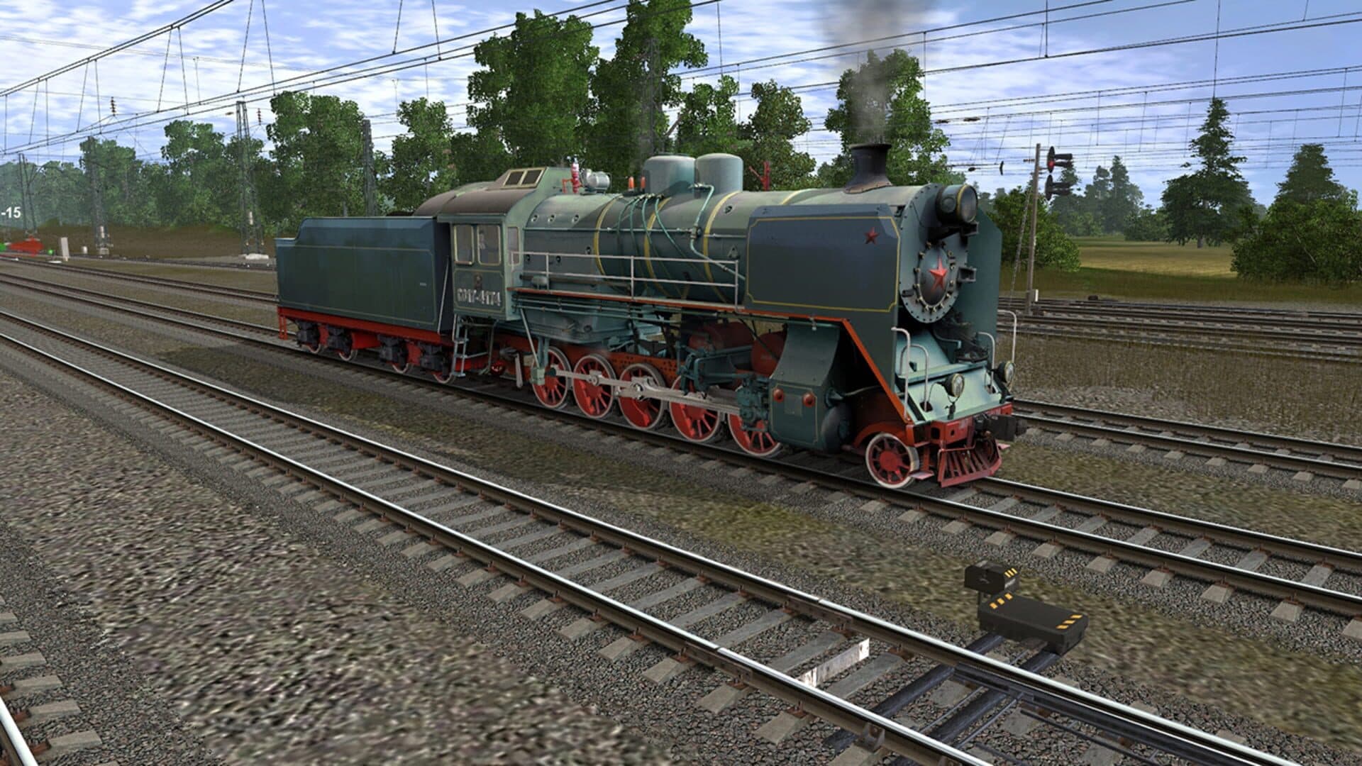 Trainz Railroad Simulator 2019: CO17-4174 Russian Loco and Tender screenshot 5