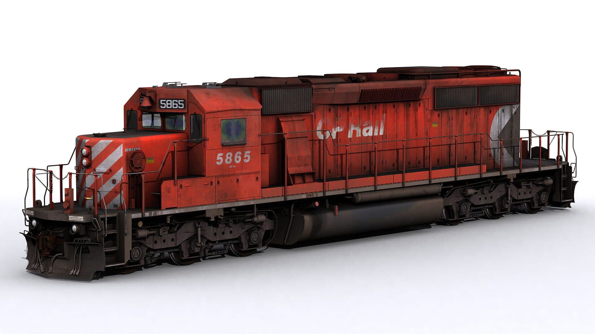 Trainz Railroad Simulator 2019: CP SD40-2 #5865-5879 Multimark screenshot 2