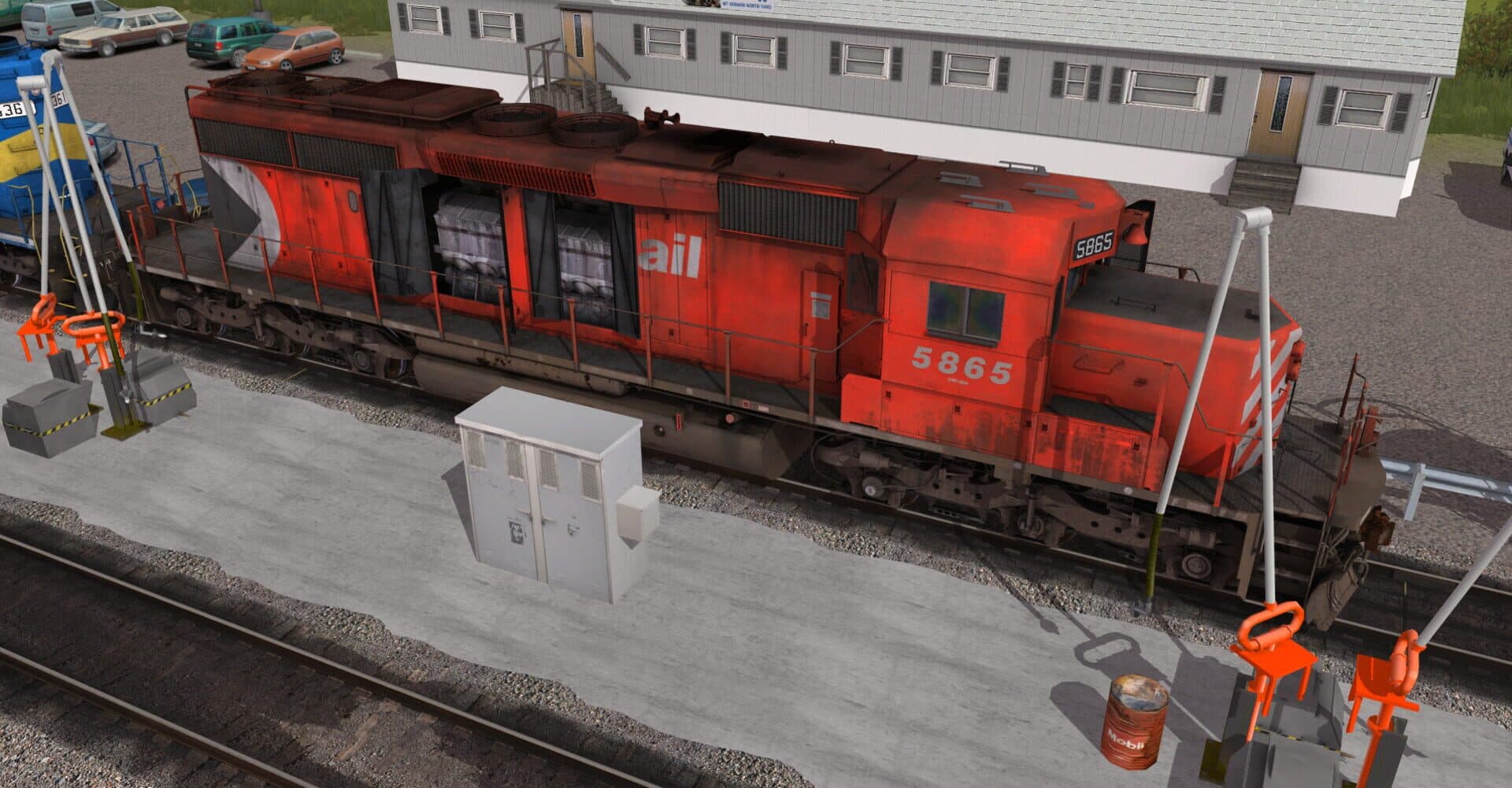 Trainz Railroad Simulator 2019: CP SD40-2 #5865-5879 Multimark screenshot 3