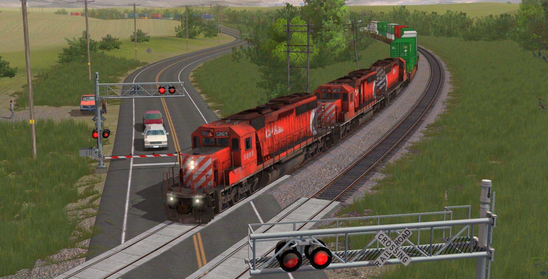 Trainz Railroad Simulator 2019: CP SD40-2 #5865-5879 Multimark screenshot 6