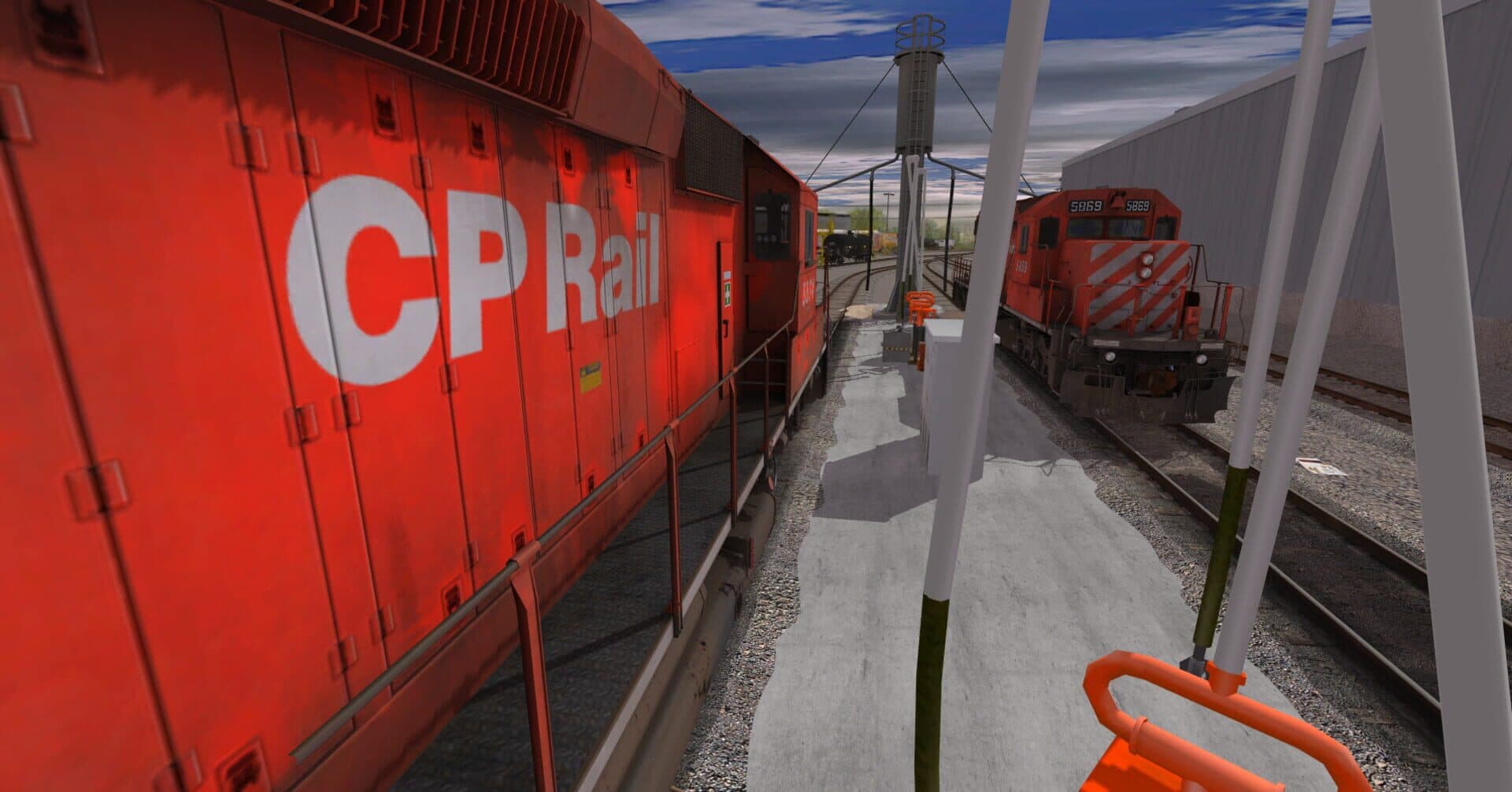 Trainz Railroad Simulator 2019: CP SD40-2 #5865-5879 Multimark screenshot 8