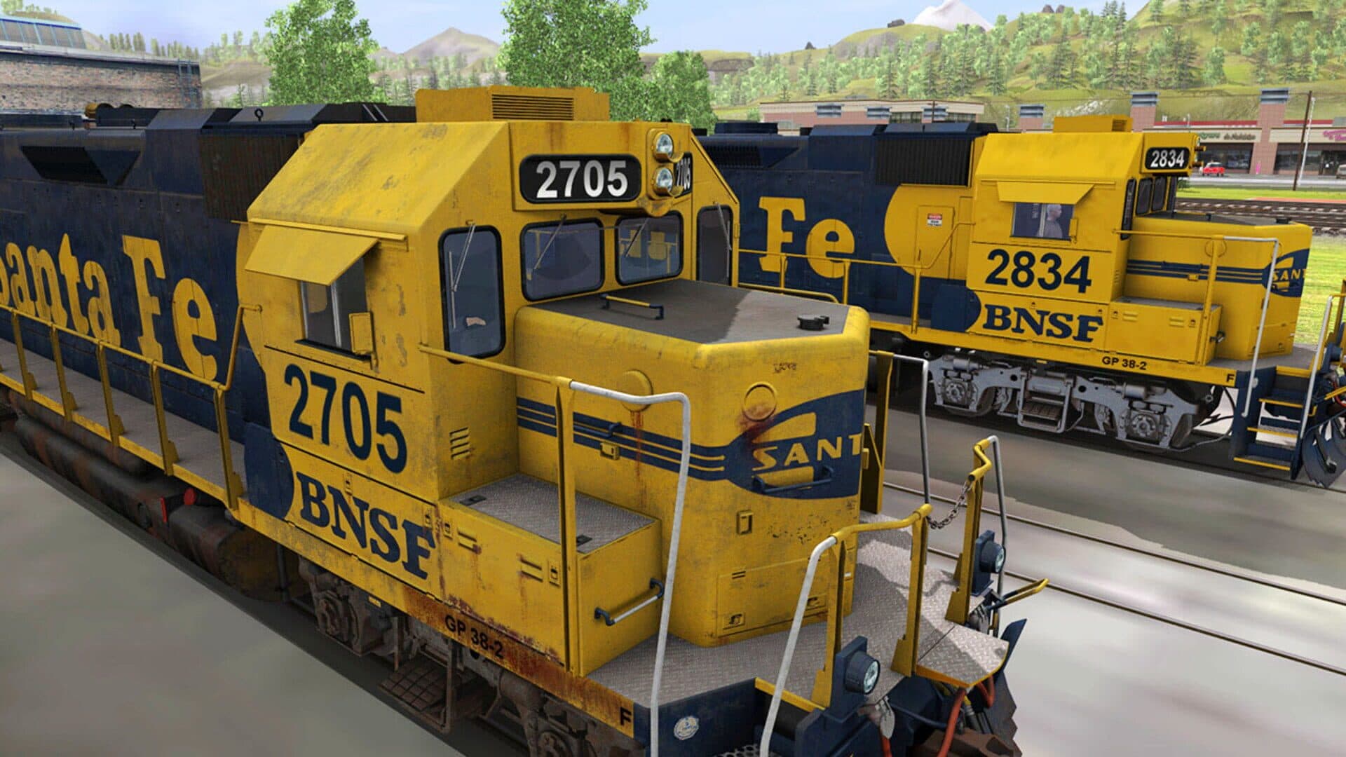 Trainz Railroad Simulator 2019: ATSF GP38-2 Santa FE screenshot 5