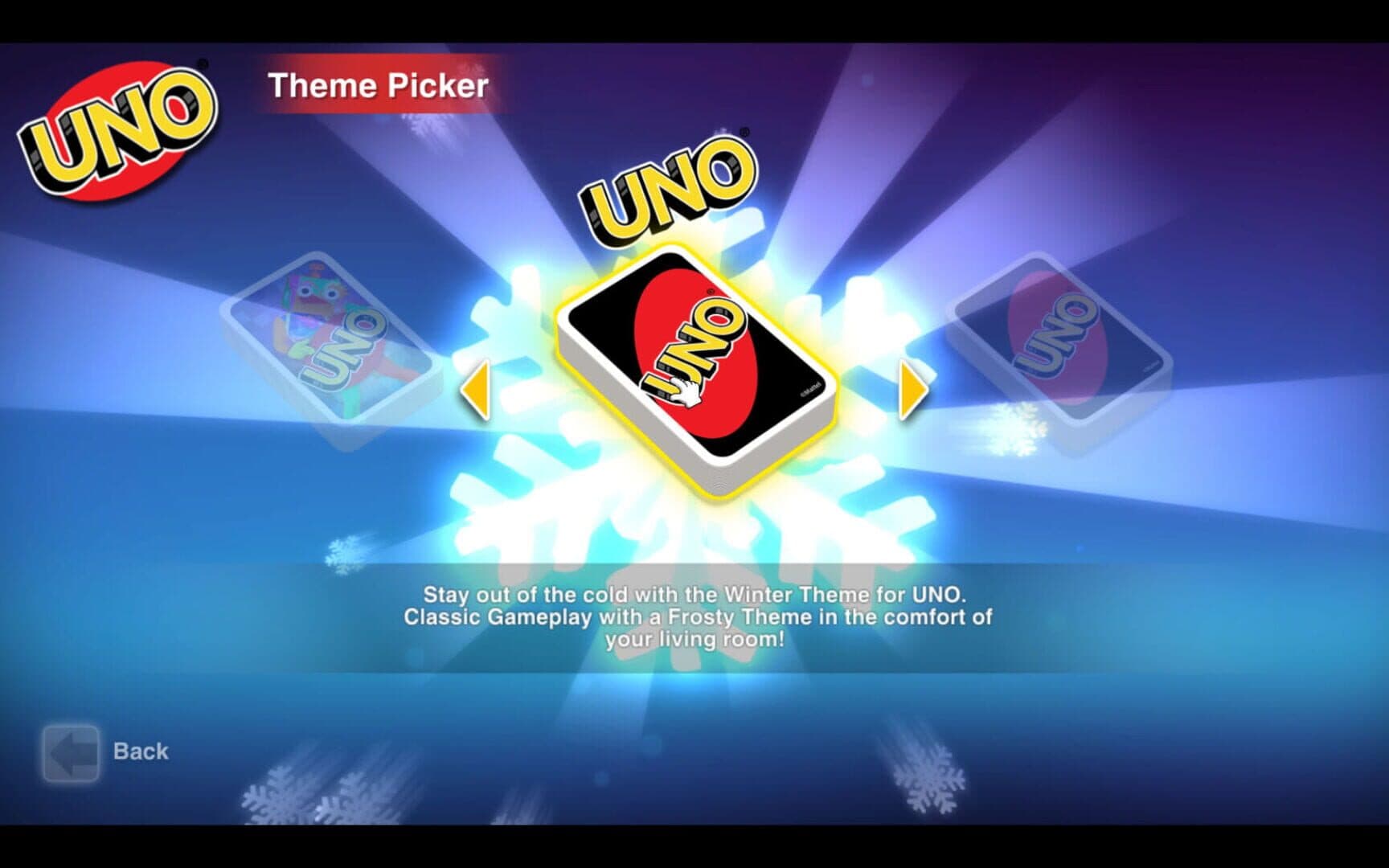 Uno: Winter Theme DLC screenshot 3
