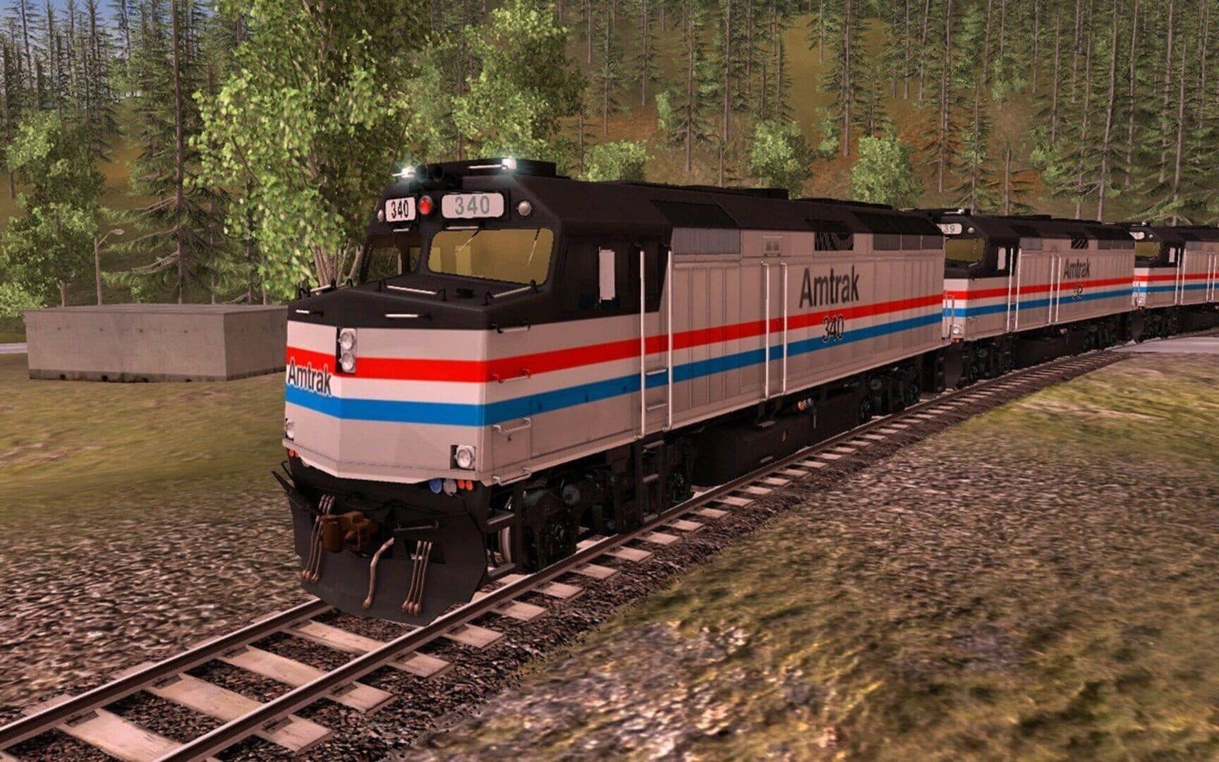 Trainz Railroad Simulator 2019: Amtrak F40PH 2 pack screenshot 1