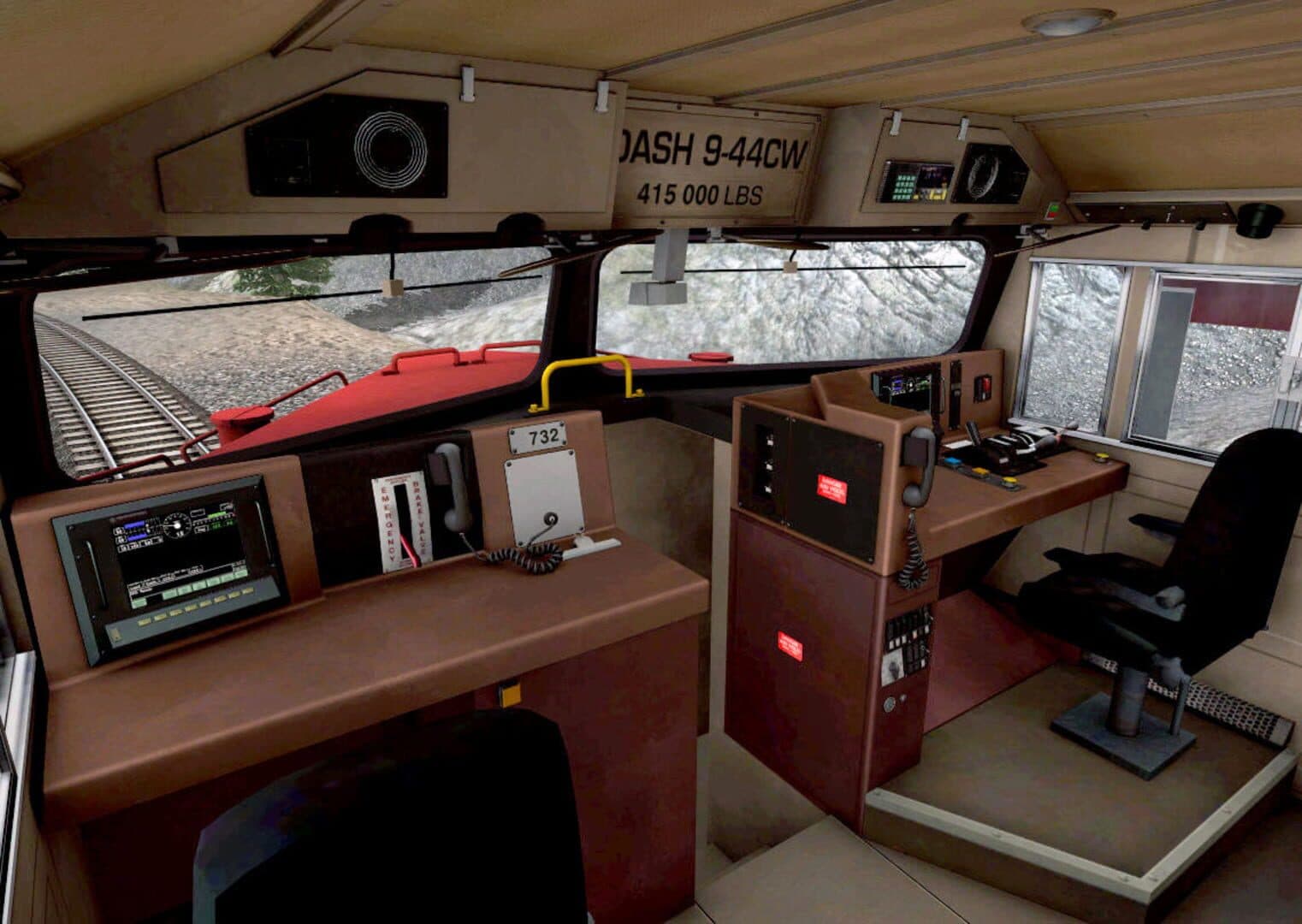 Trainz Railroad Simulator 2019: BNSF GE Dash-9 44CW Warbonnet screenshot 1