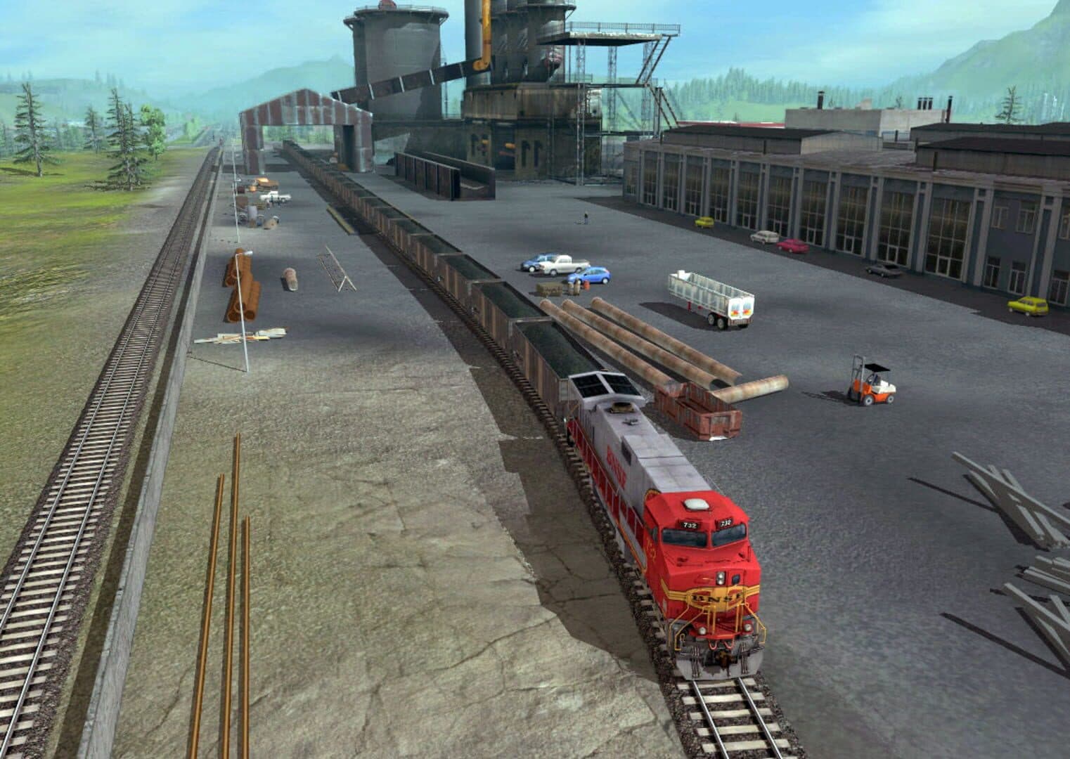 Trainz Railroad Simulator 2019: BNSF GE Dash-9 44CW Warbonnet screenshot 6
